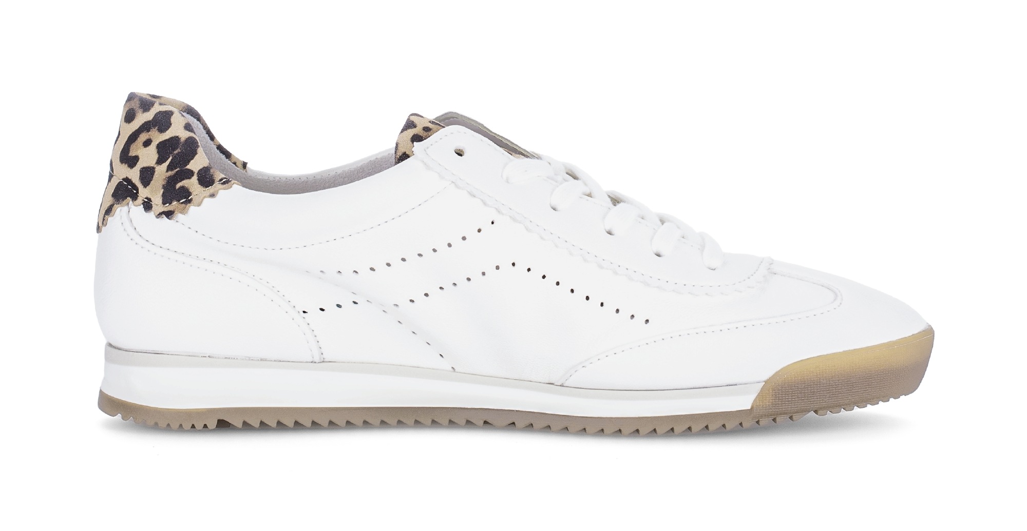 Thumbnail - Gabor Keilsneaker Freizeitschuh, Halbschuh, Schnürschuh im Leo-Look