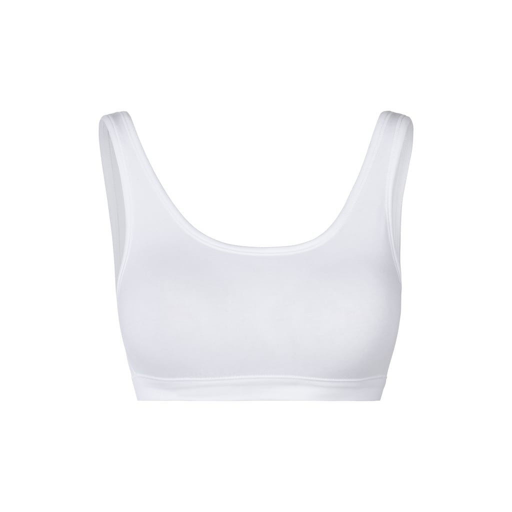 Schiesser Bustier »"95/5"«, (2er Pack), ohne Cups, elastisches Unterbrustband für sanften Halt