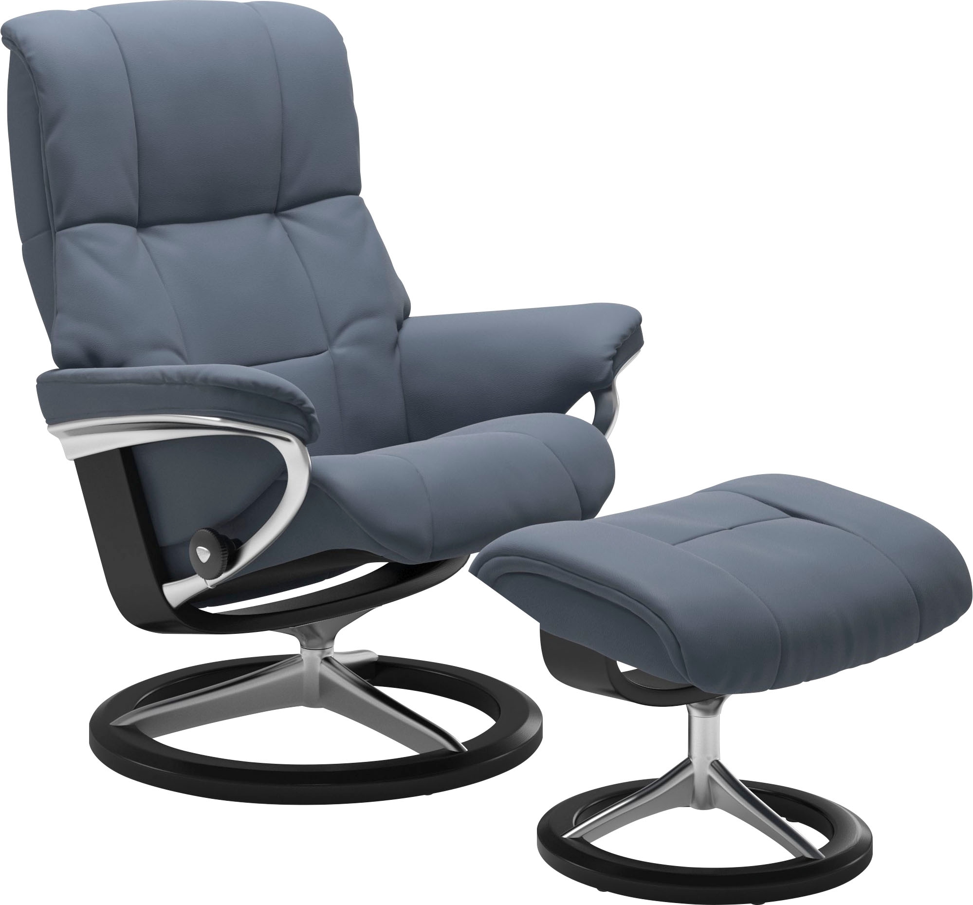 Stressless Relaxsessel "Mayfair" mit Signature Base, Gestell Schwarz, Sesselgröße S, M & L, in 3 Bezugsqualitäten lieferbar