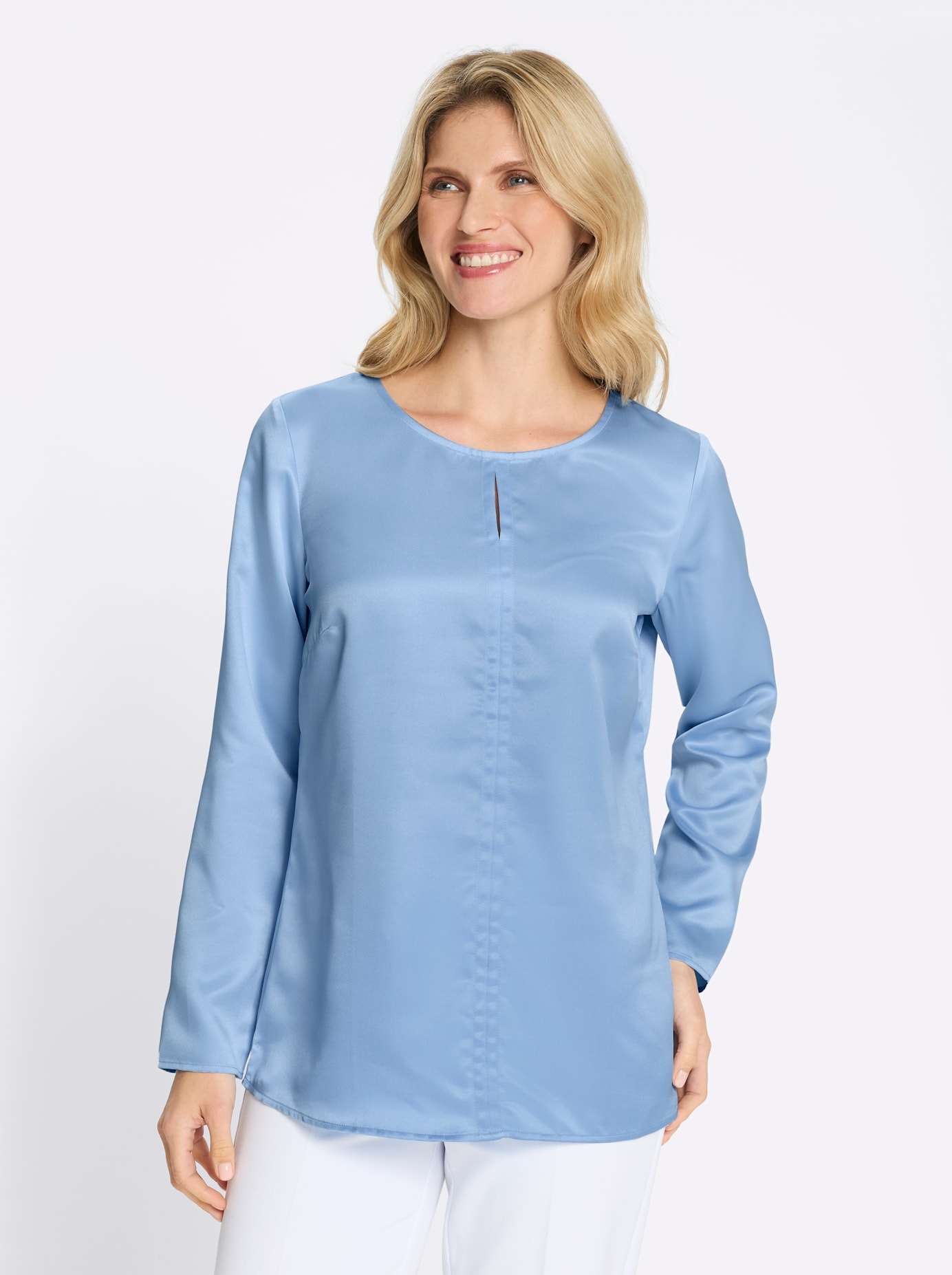 Classic Basics Satinbluse günstig online kaufen