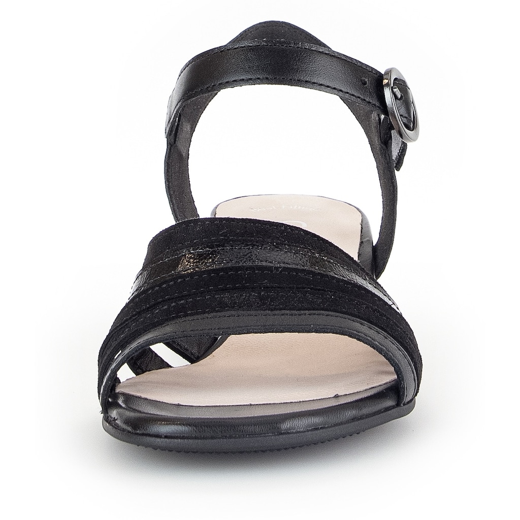 Gabor Sandalette, Sommerschuh, Blockabsatz, Sandale mit Best Fitting-Ausstattung