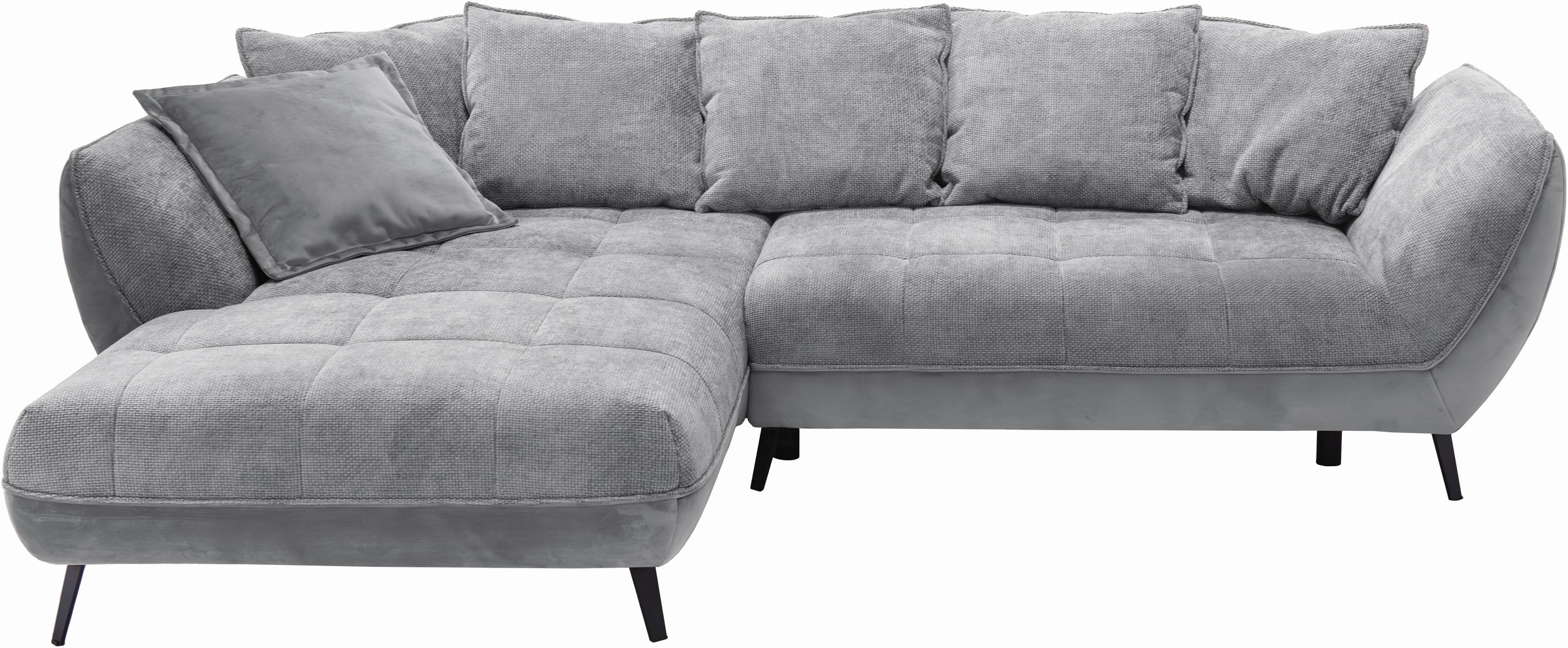 exxpo - sofa fashion Ecksofa »Midway mit einfacher Easy-Lift-Bettfunktion, bequem und modern«, inkl. Bettfunktion und praktischem Bettkasten, L-Form