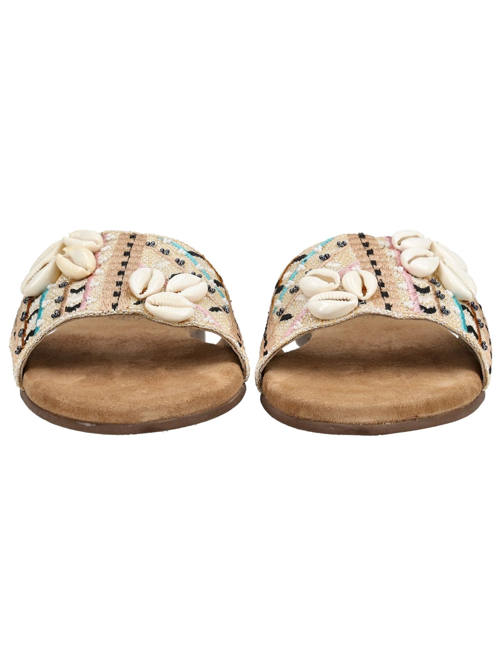 Lazamani Pantolette »Lazamani Pantoletten Leder/Textil«