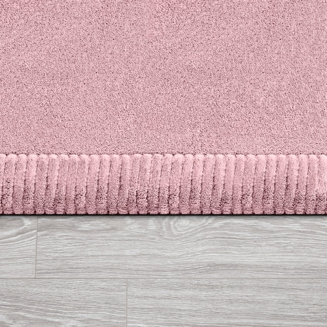 Paco Home Teppich »Tatami 475«, rechteckig, Kurzflor, Uni-Farben, mit  Memory Foam, waschbar | BAUR