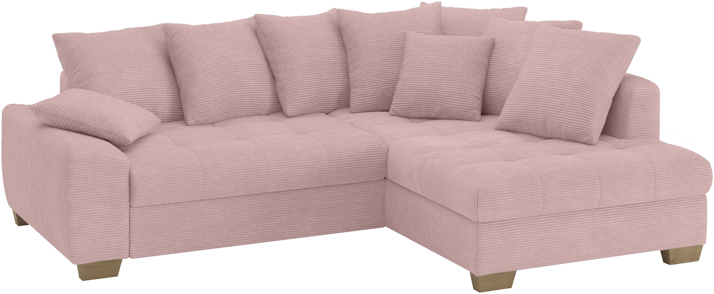 Mr. Couch Ecksofa "Nikita II, L-Form", Wahlweise mit Bettfunktion, Bettkast günstig online kaufen