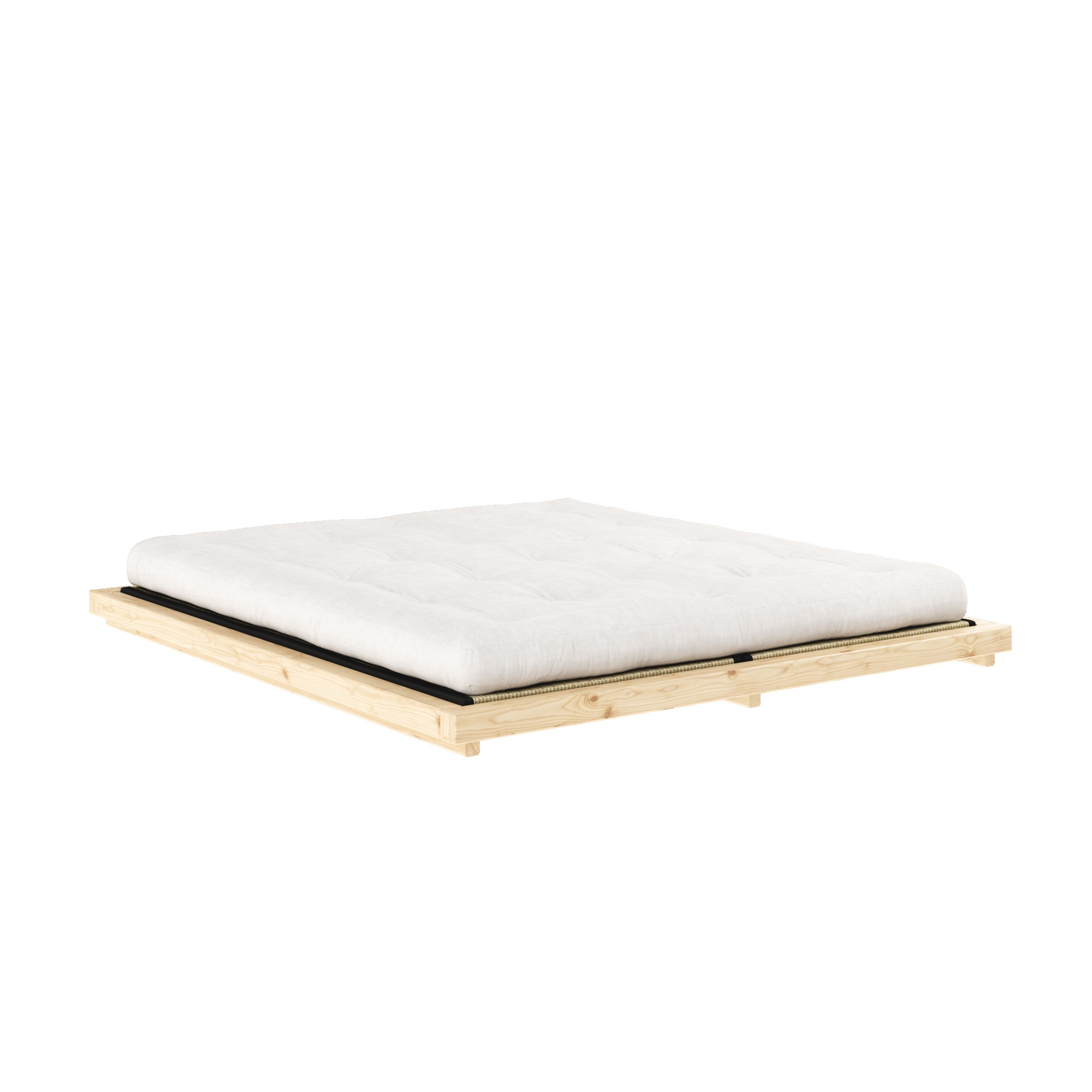 Karup Design Futonbett "FSC Massivholz Futonbett, excl. Matratze, mit Lattenrost" Minimalistisches Design, ein zeitloser Klassiker für moderne Räume