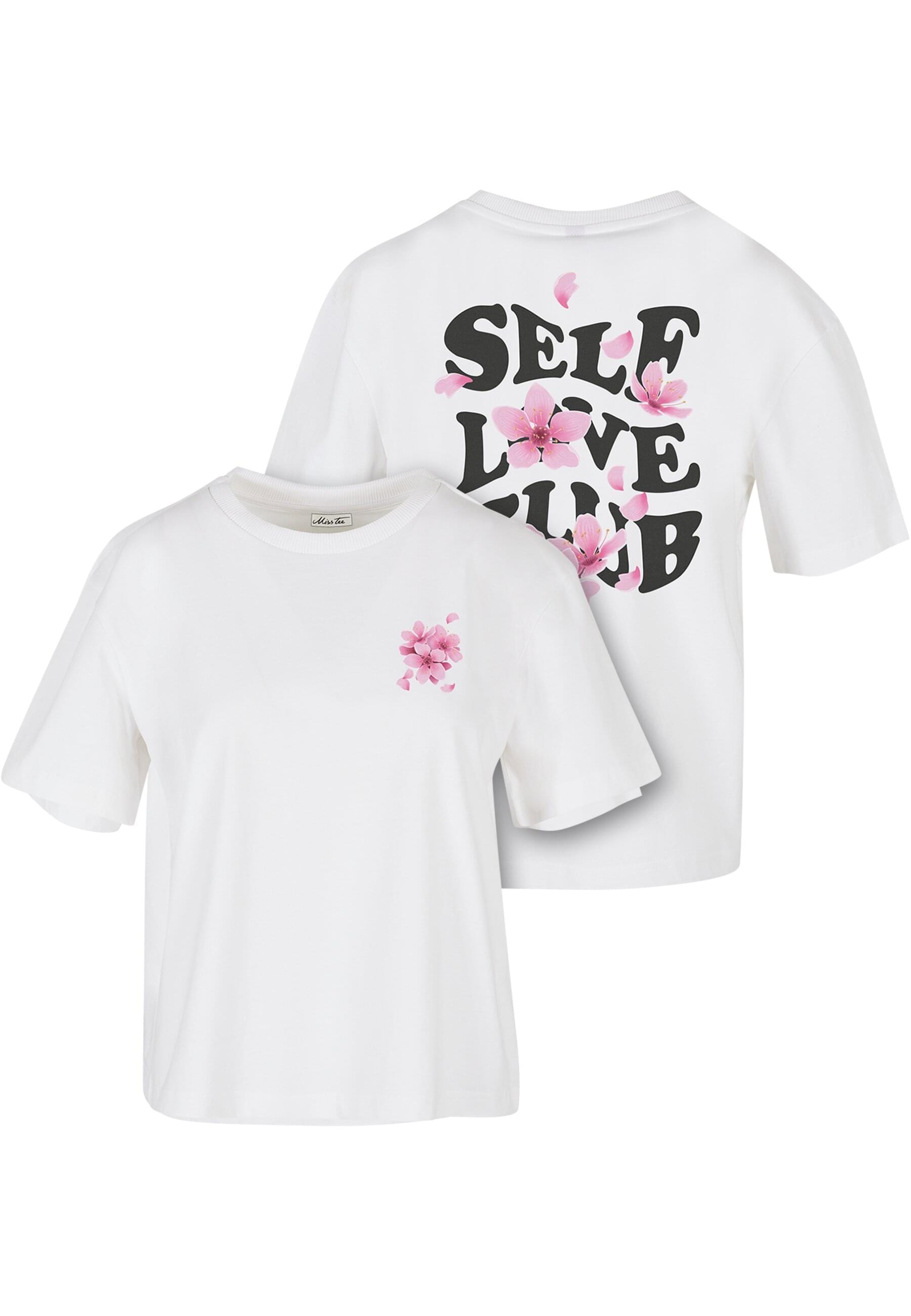 Miss Tee Kurzarmshirt "Miss Tee Damen Self Love Club Tee" günstig online kaufen