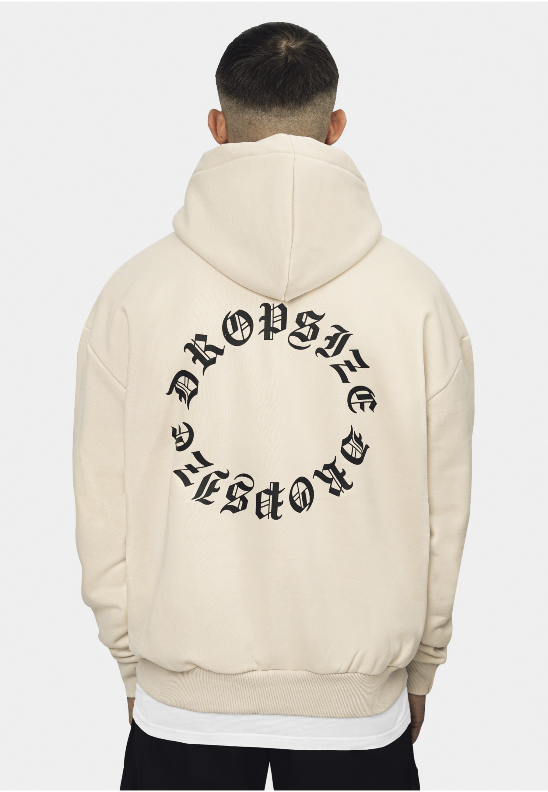 Dropsize Kapuzenpullover »Dropsize Herren Heavy Oversize Circle Hoodie« 1 Stk.