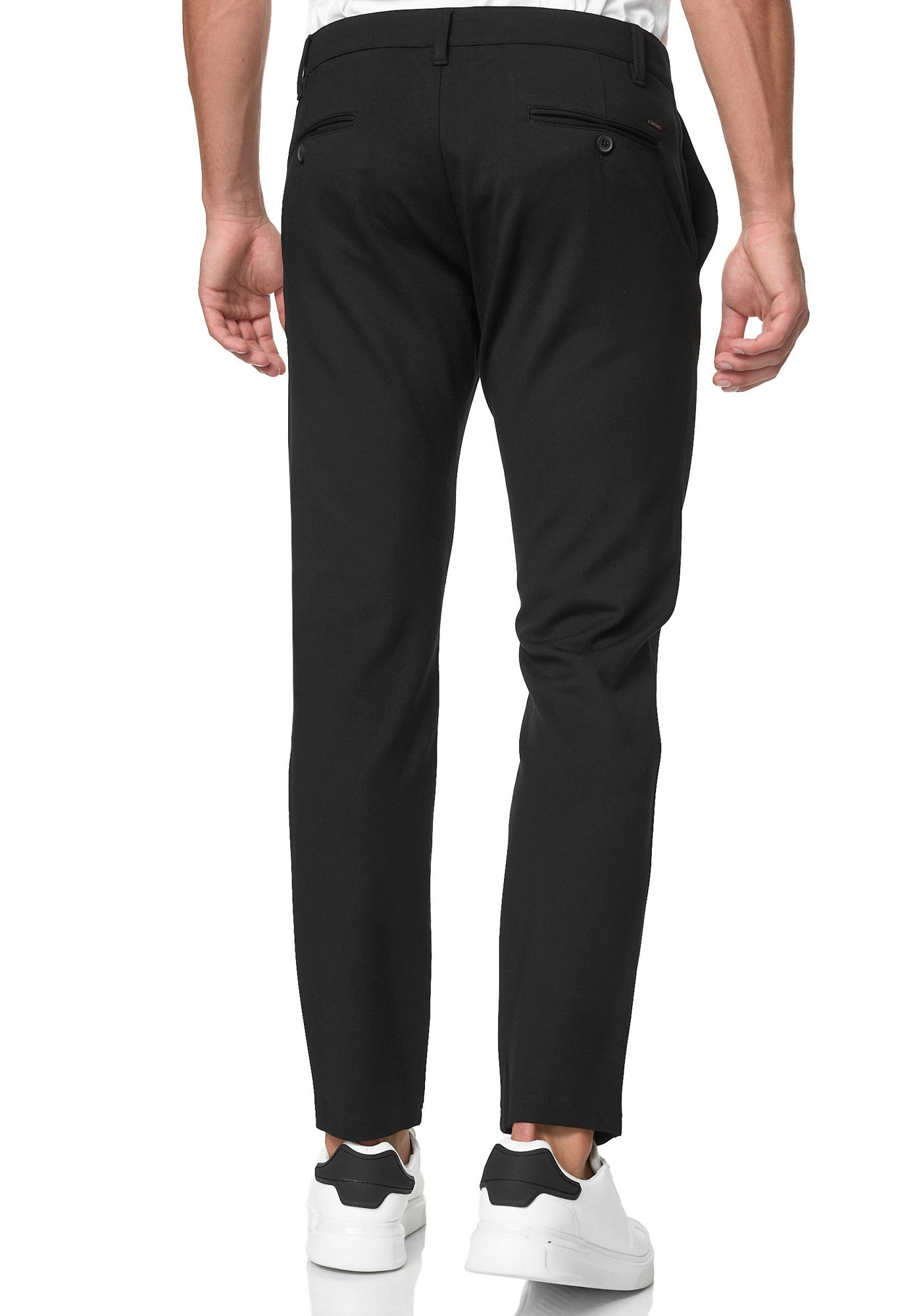 Indicode Anzughose "INRoedekro" gepflegter Look mit gerade geschnittener Be günstig online kaufen