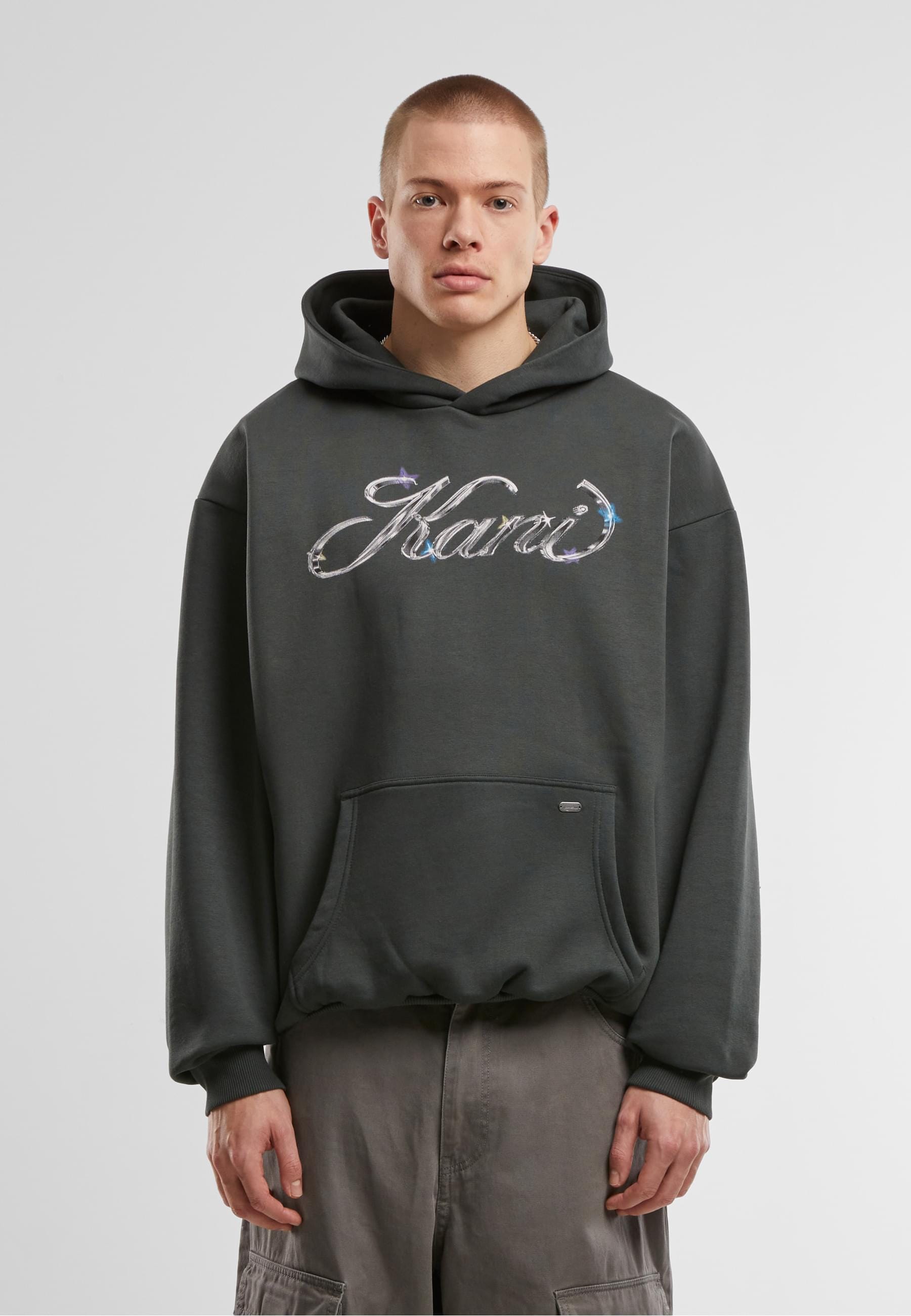Karl Kani Kapuzensweatshirt »Karl Kani KK Kani Icy Chrome Hoodie«, (1 tlg.)