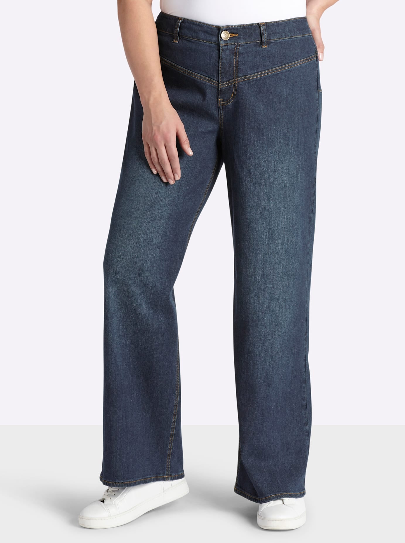 Sheego Stretch-Jeans 1