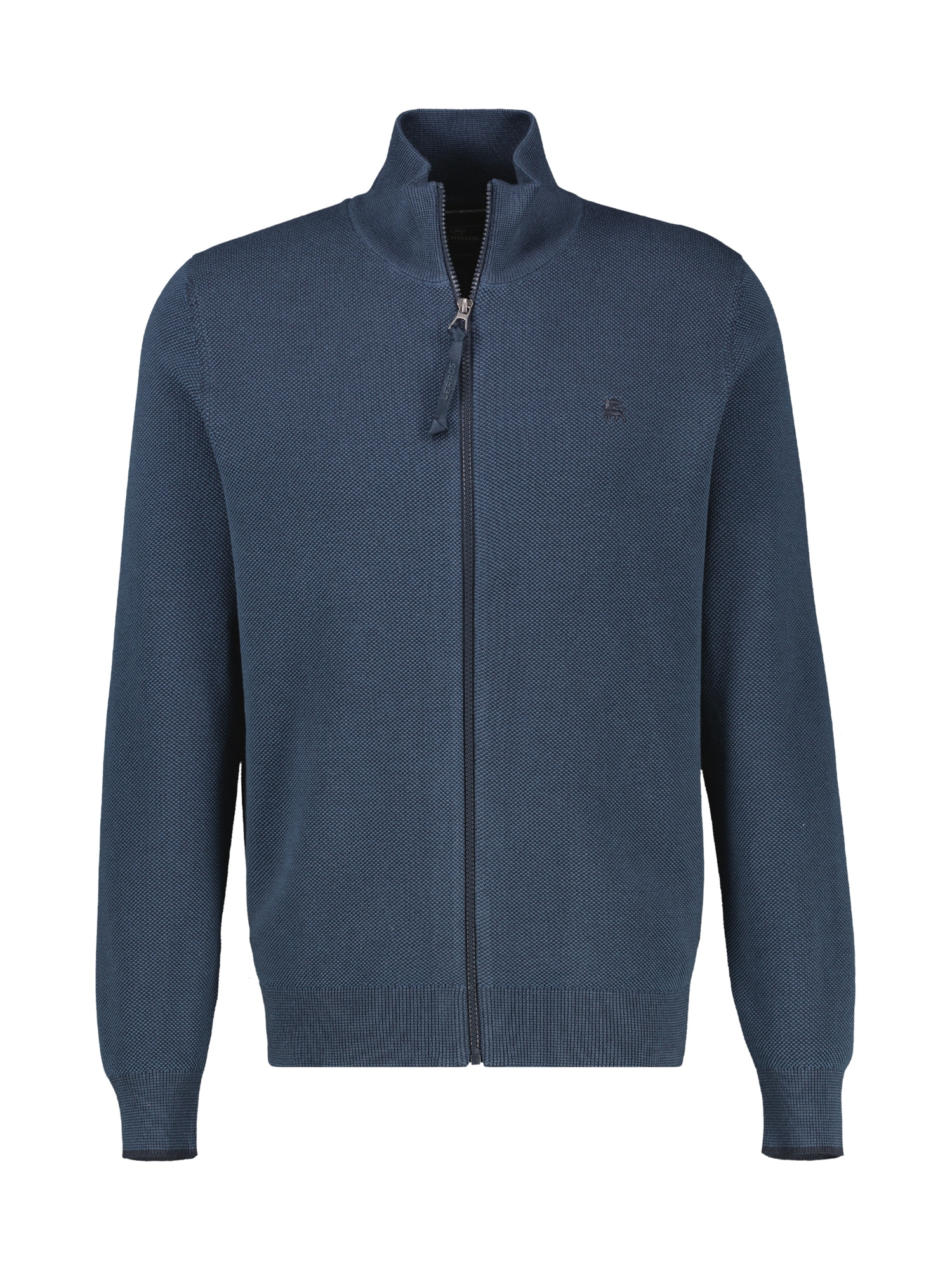 LERROS Strickjacke »Sportive Strickjacke aus Baumwolle in modischer 2-Tone-Optik«