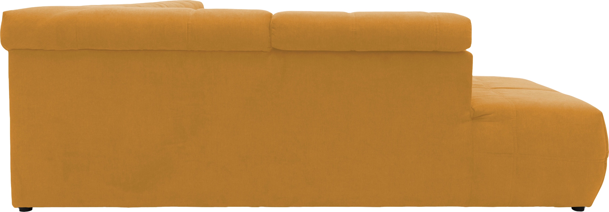 OTTO home Wohnlandschaft »Ballerup 359 x 228 cm, auch mit verstellbarer Sitztiefe« Kopfteile verstellbar, aus pflegeleichtem, weichem Bezugsstoff, U-Form