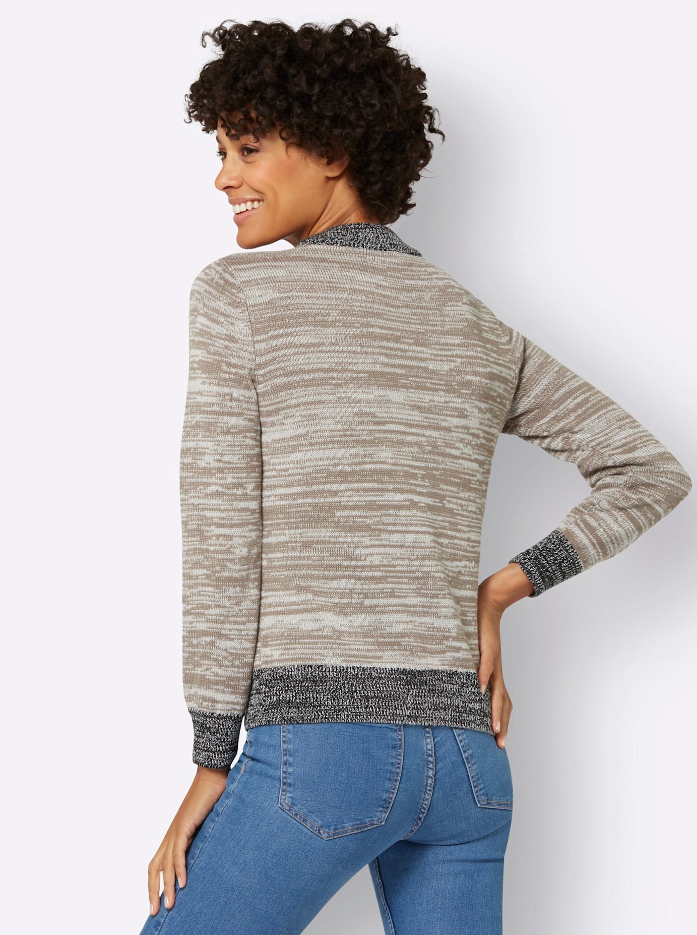 Casual Looks Stehkragenpullover »Pullover«