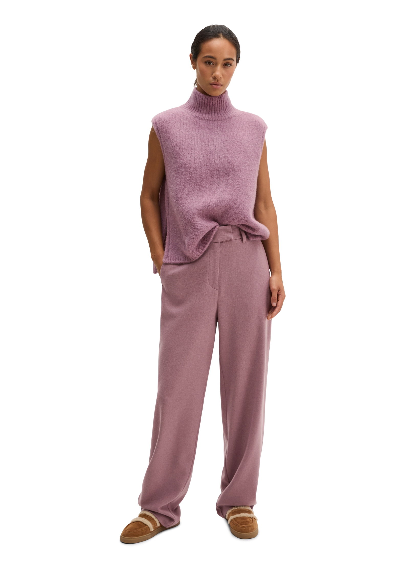 Marc O'Polo Strickpullover »aus kuscheligem Wolle-Alpakawolle-Mix«