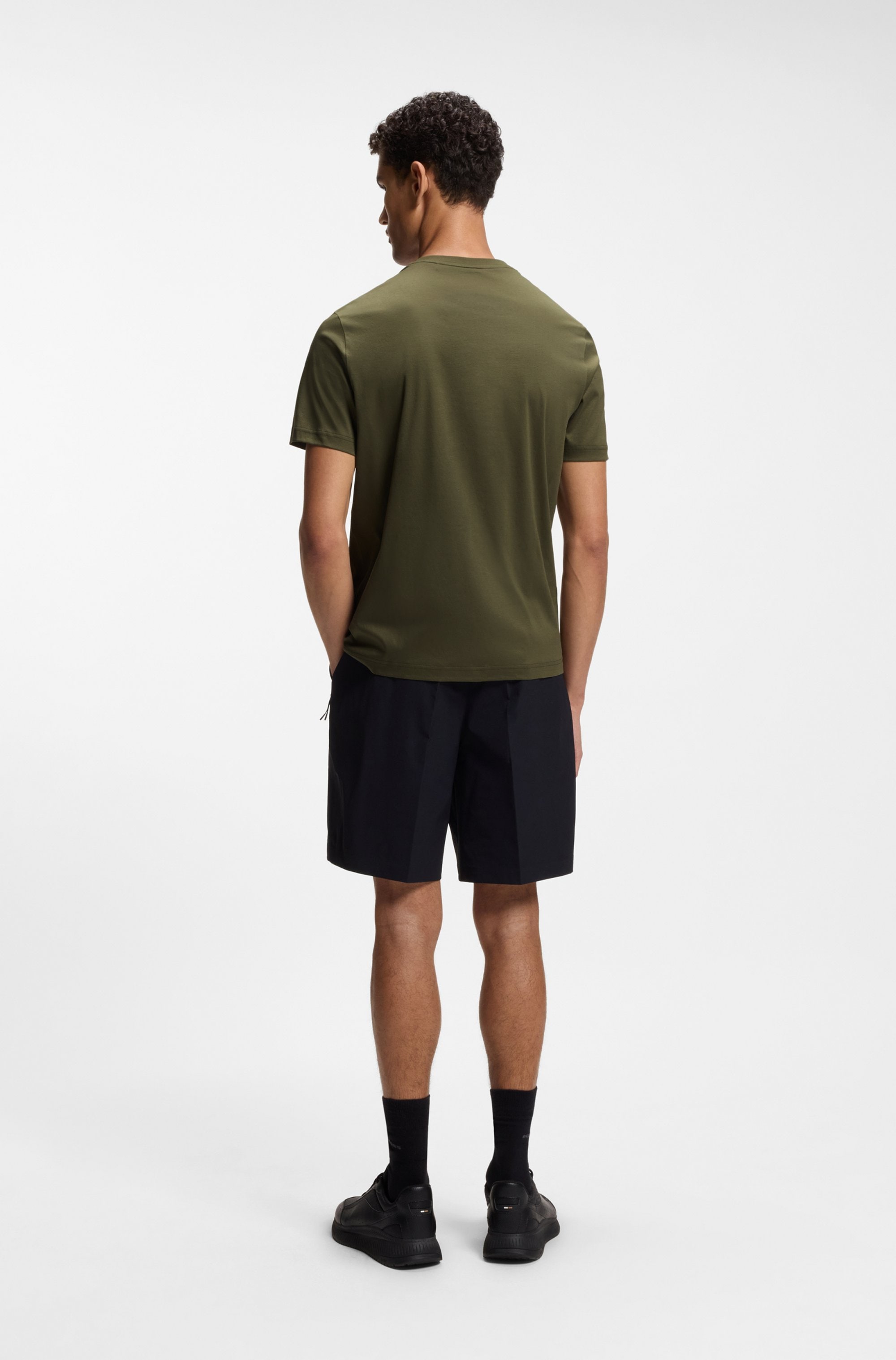 BOSS GREEN T-Shirt »Porsche Spirit 70 Capsule Collection« Premium Herrenmode Innovative Geruchskontroll-Technologie HEIQ MINT