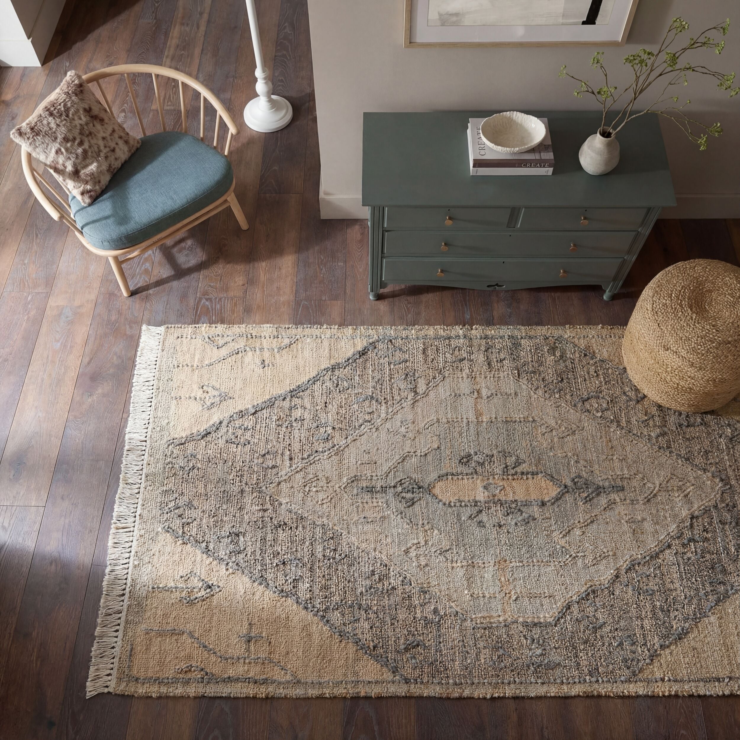 FLAIR RUGS Teppich "TIERRA VINTAGE" rechteckig 0 mm Höhe
