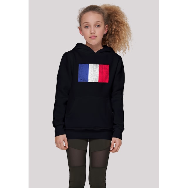 F4NT4STIC Kapuzenpullover »France Frankreich Flagge distressed«, Print  online kaufen | BAUR