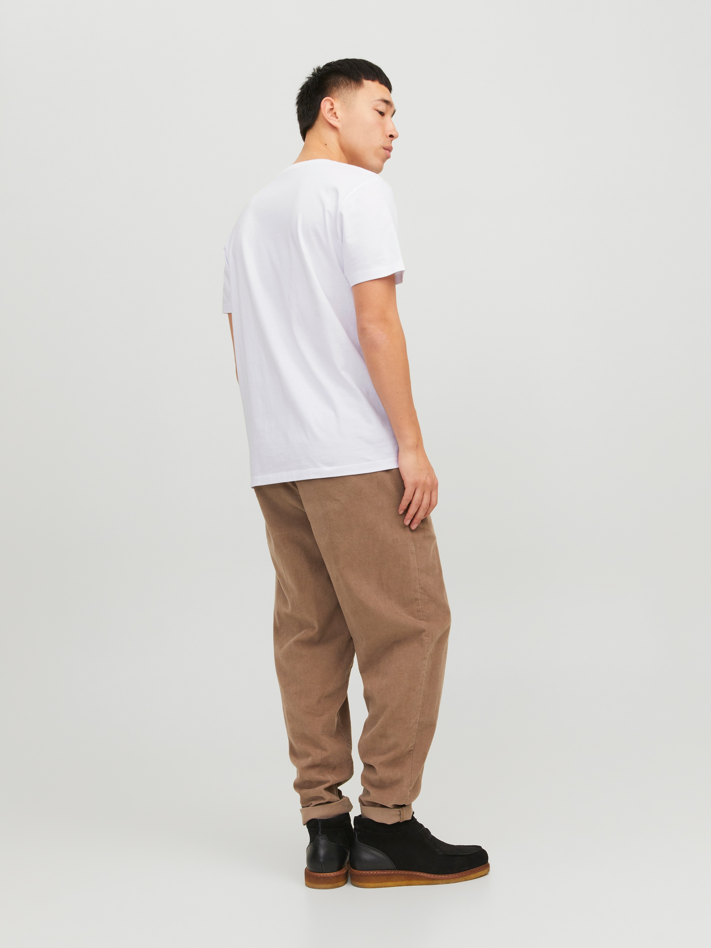 Jack & Jones Rundhalsshirt »JJECORP mit Logo-Print und klassischem Rundhals« Baumwolle, regular fit