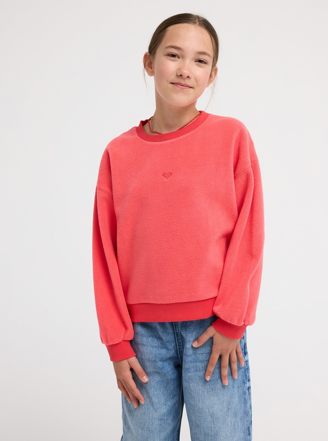 Roxy Sweatshirt "CHILL STORY RG", für Kinder, mit sportlichem Stil, aus Baumwollmischung, formstabil