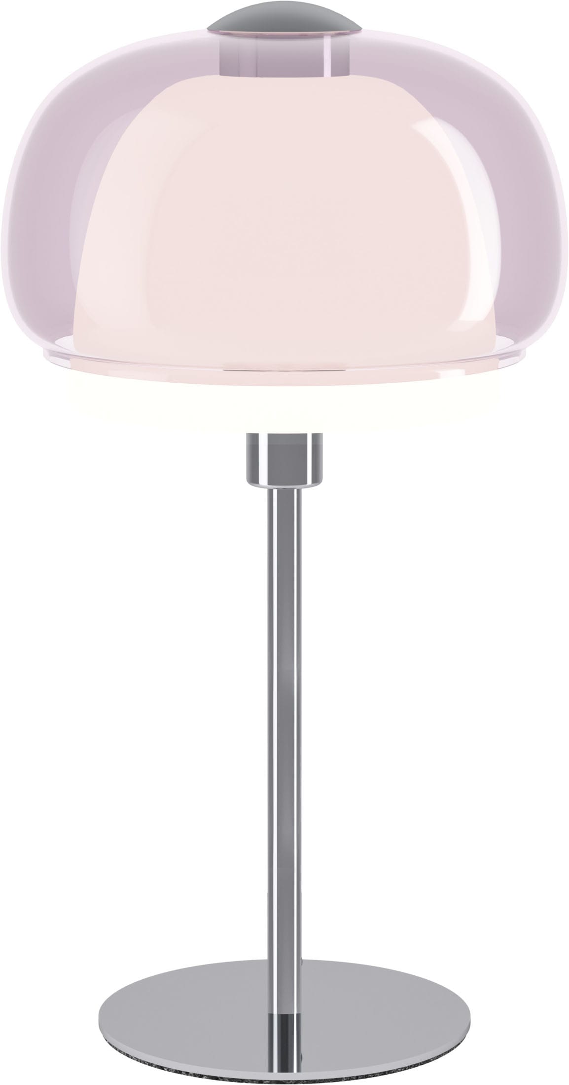EGLO LED Tischleuchte »BELOMONTEJO« E27 1 Stk. Tischlampe mit Schalter, Glas, Höhe 41,5 cm, Ø 22 cm, Wohnzimmer