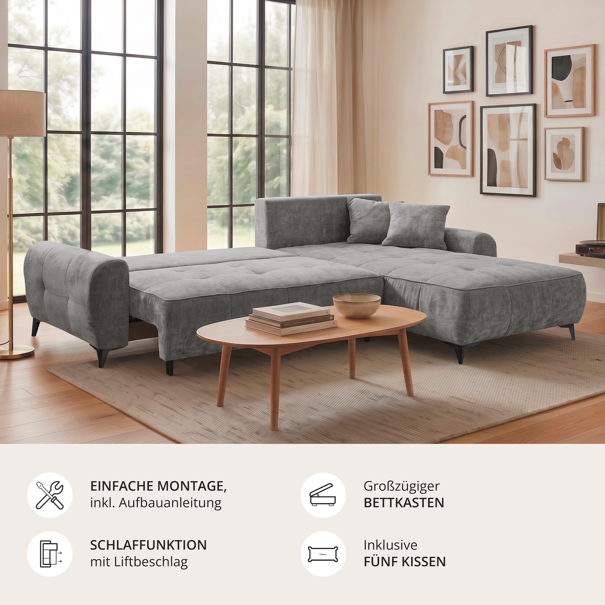 ED EXCITING DESIGN Ecksofa