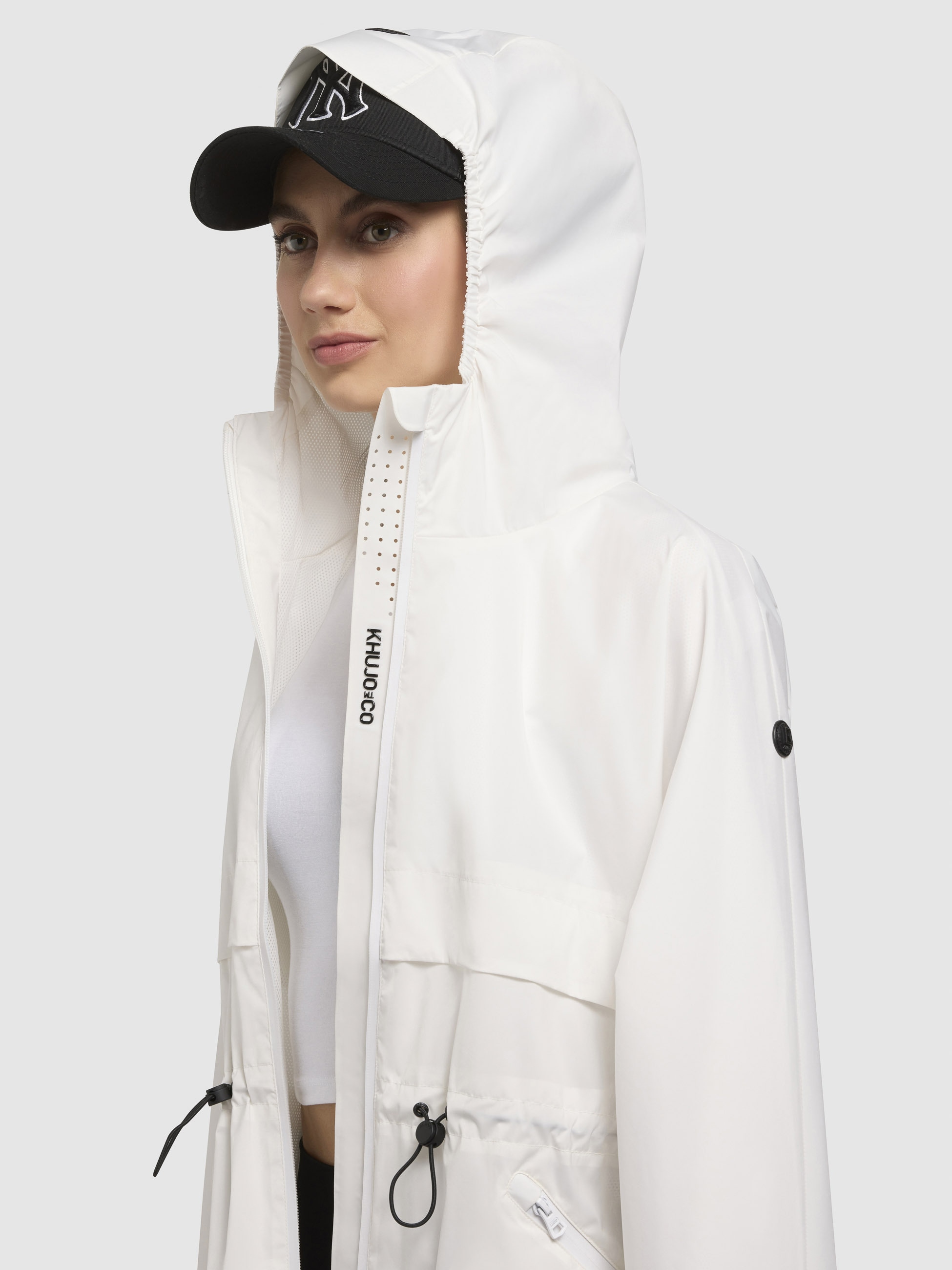 khujo Anorak »SVEA«, mit Kapuze