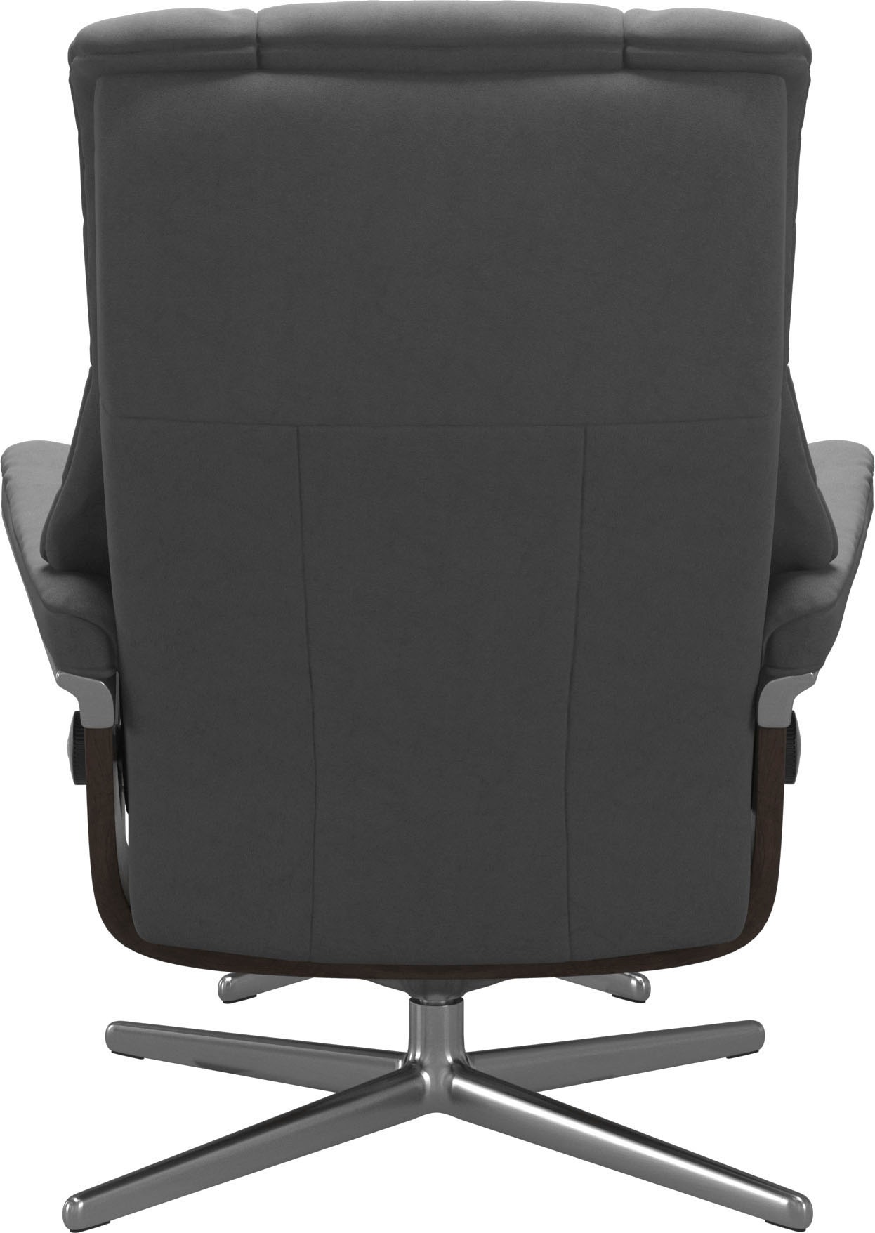 Thumbnail - Stressless "Mayfair" Set, Relaxsessel mit Hocker, mit Hocker, mit Cross Base, Größe S, M & L, Holzakzent Wenge