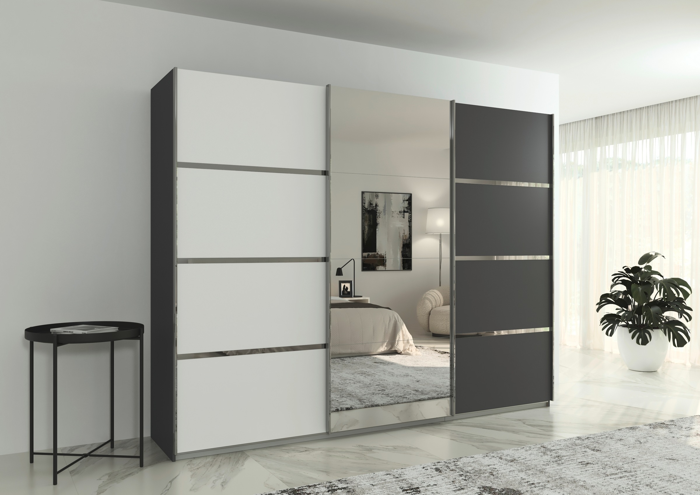 rauch Kleiderschrank "Schwebetürenschrank Garderobe Schrank TOP ANGEBOT Avo günstig online kaufen