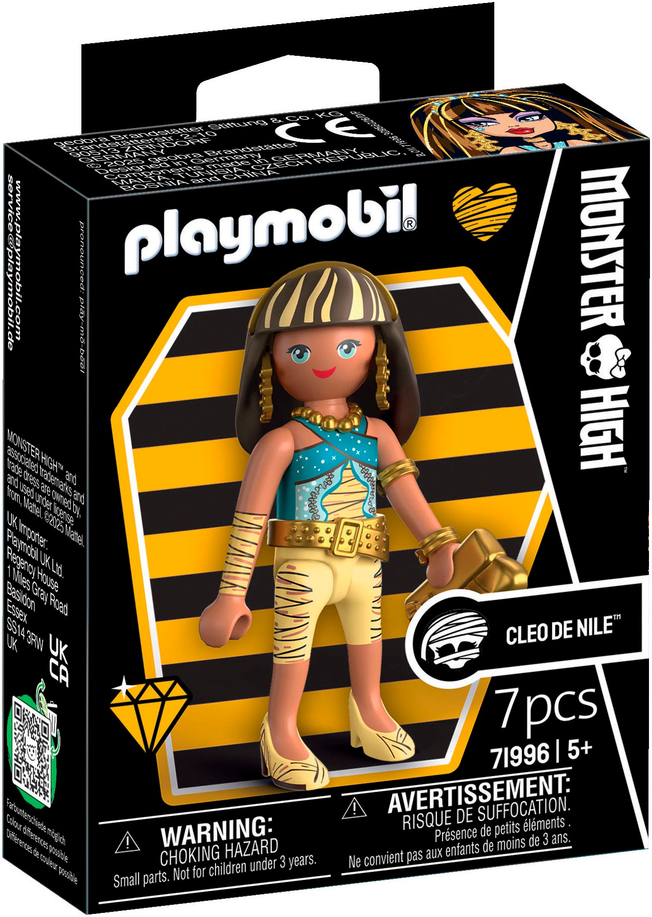 Playmobil® Konstruktions-Spielset »Cleo De Nile (71996), Monster High«
