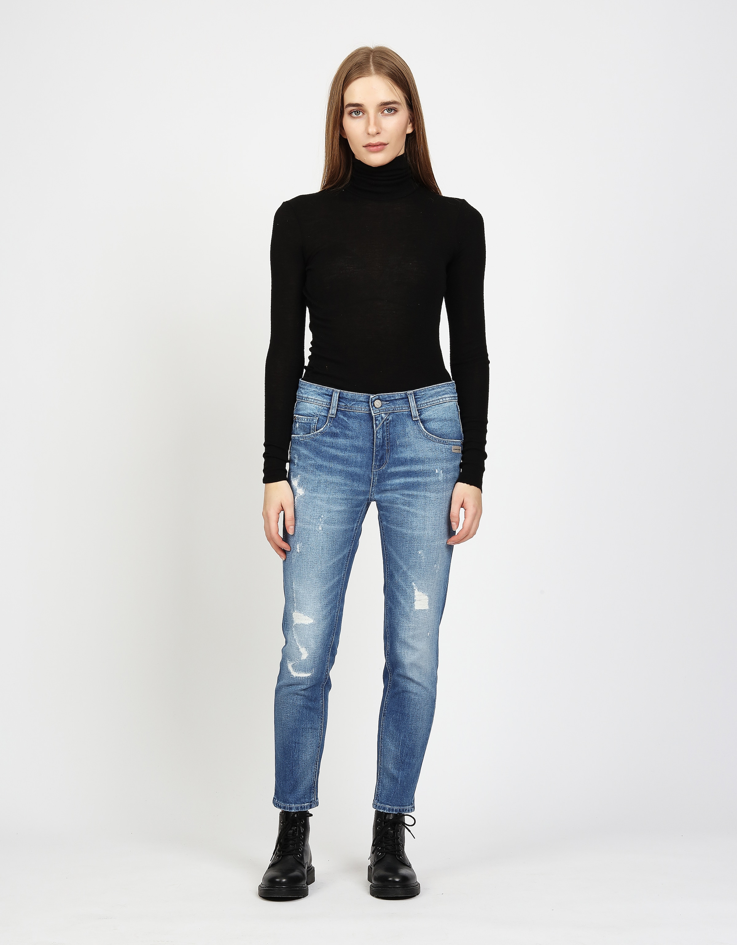 GANG Relax-fit-Jeans »94AMELIE«, mit doppelter rechter Gesäßtasche