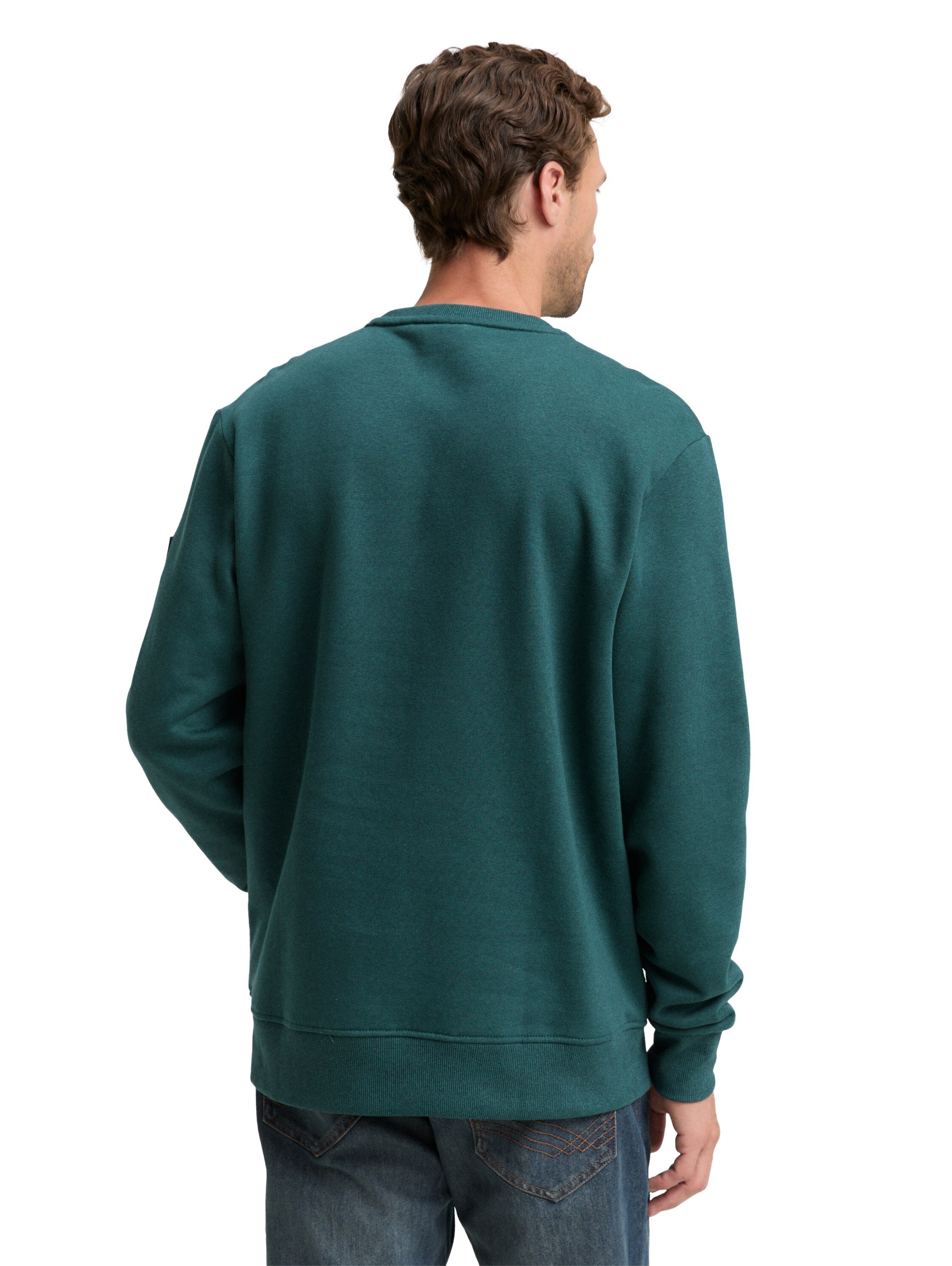TOM TAILOR Sweatshirt, mit Logo Stickerei am Arm günstig online kaufen