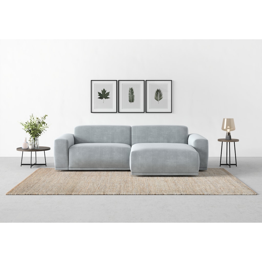 TRENDMANUFAKTUR Ecksofa »Braga«, (2 St.)