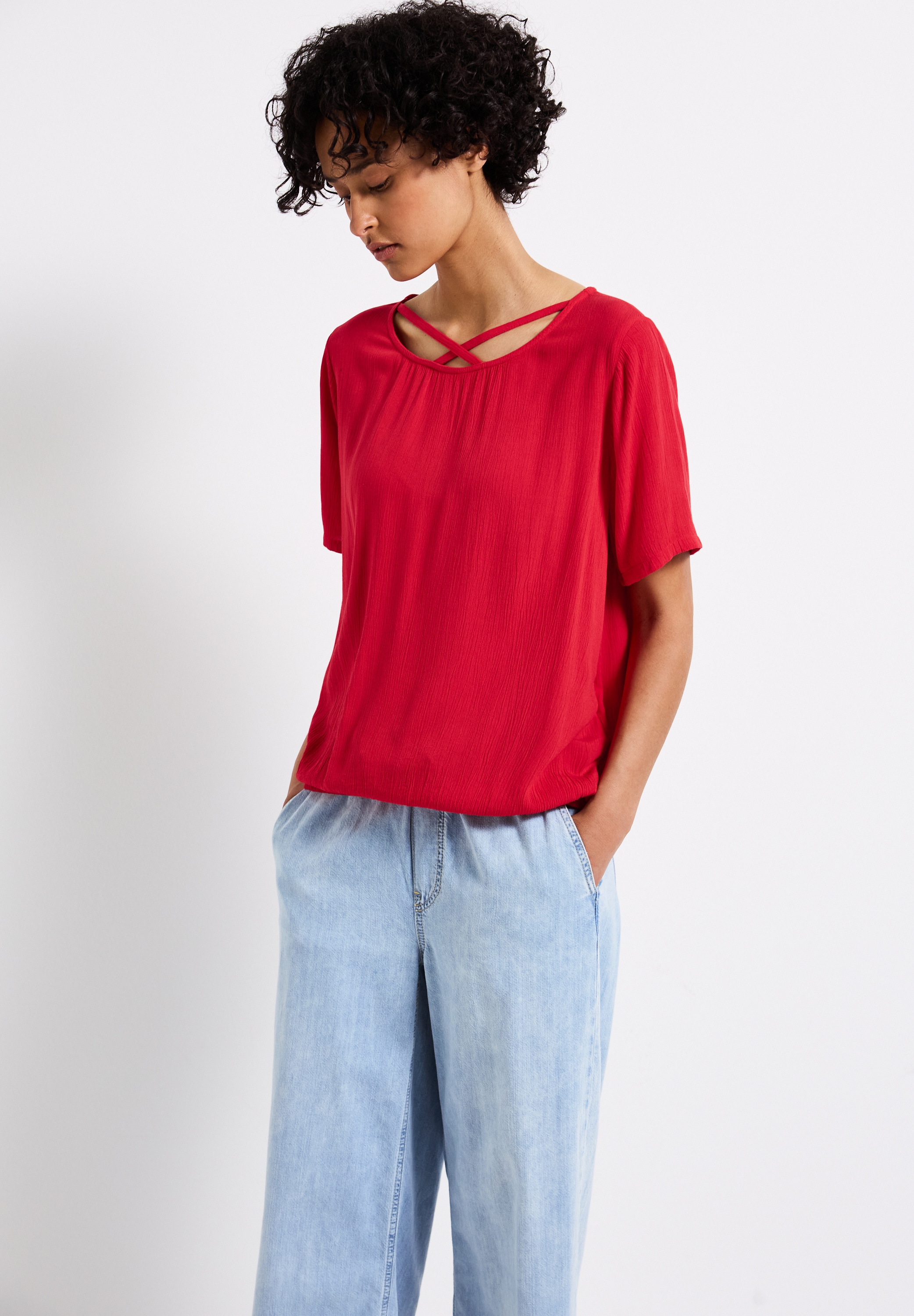 STREET ONE Shirtbluse, aus softer Viskose günstig online kaufen