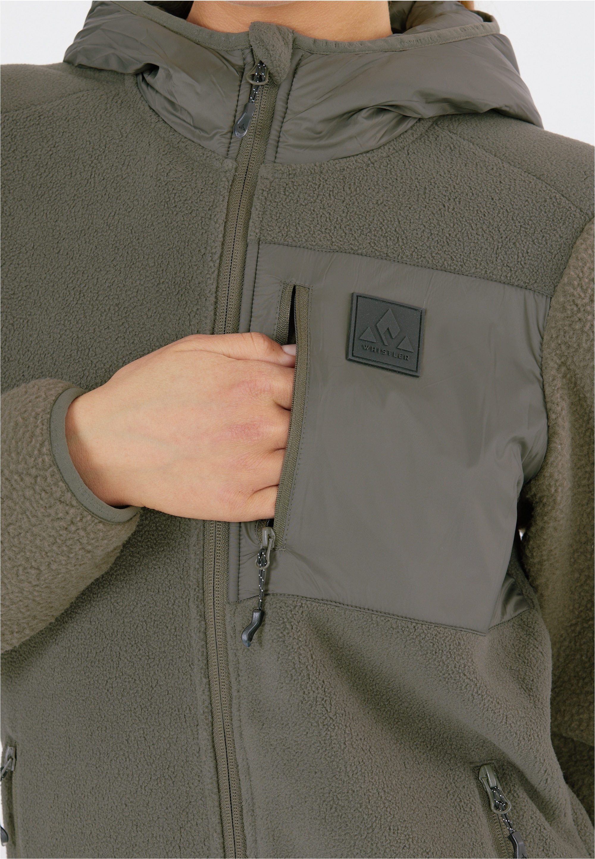 WHISTLER Strickpullover »Makaloo«, mit praktischer Brusttasche