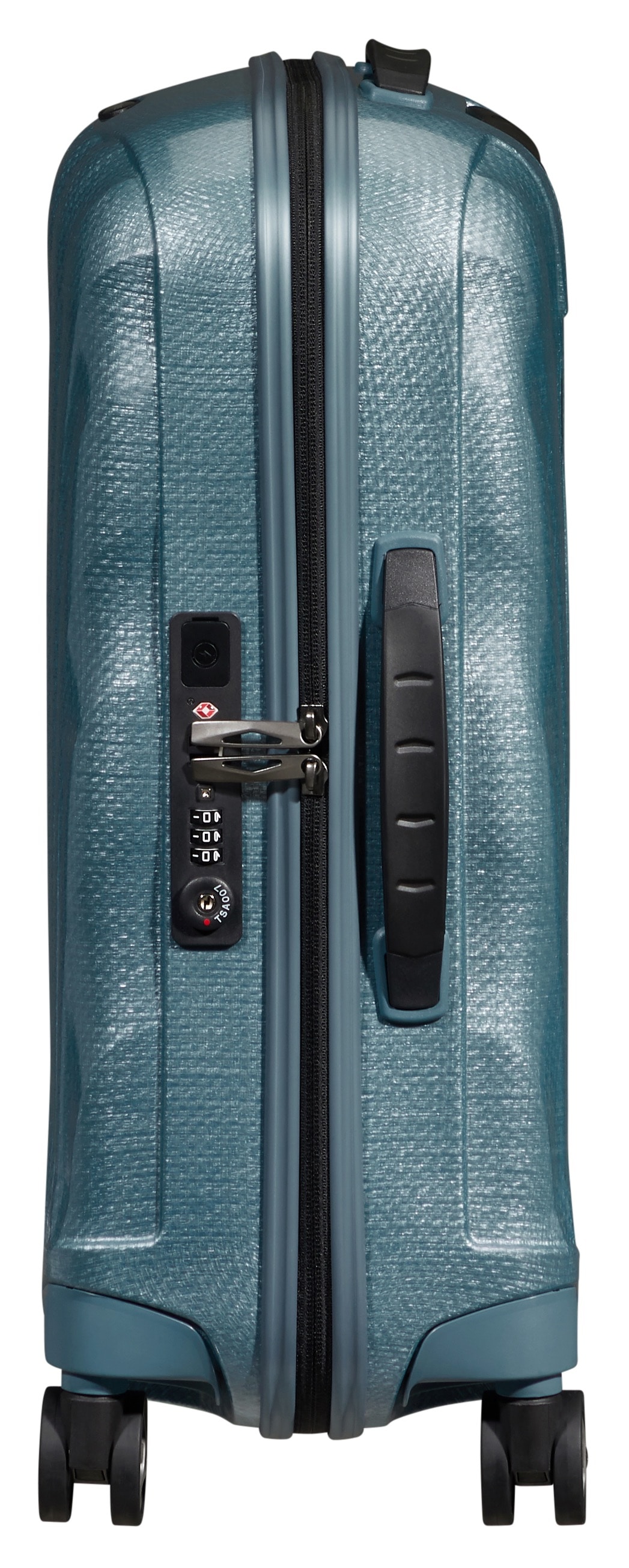 Samsonite Hartschalen-Trolley »C-LITE 55 EXP, verschiedene Farben«, 4 Rollen, Handgepäck-Koffer Volumenerweiterung TSA-Zahlenschloss USB-Schleuse