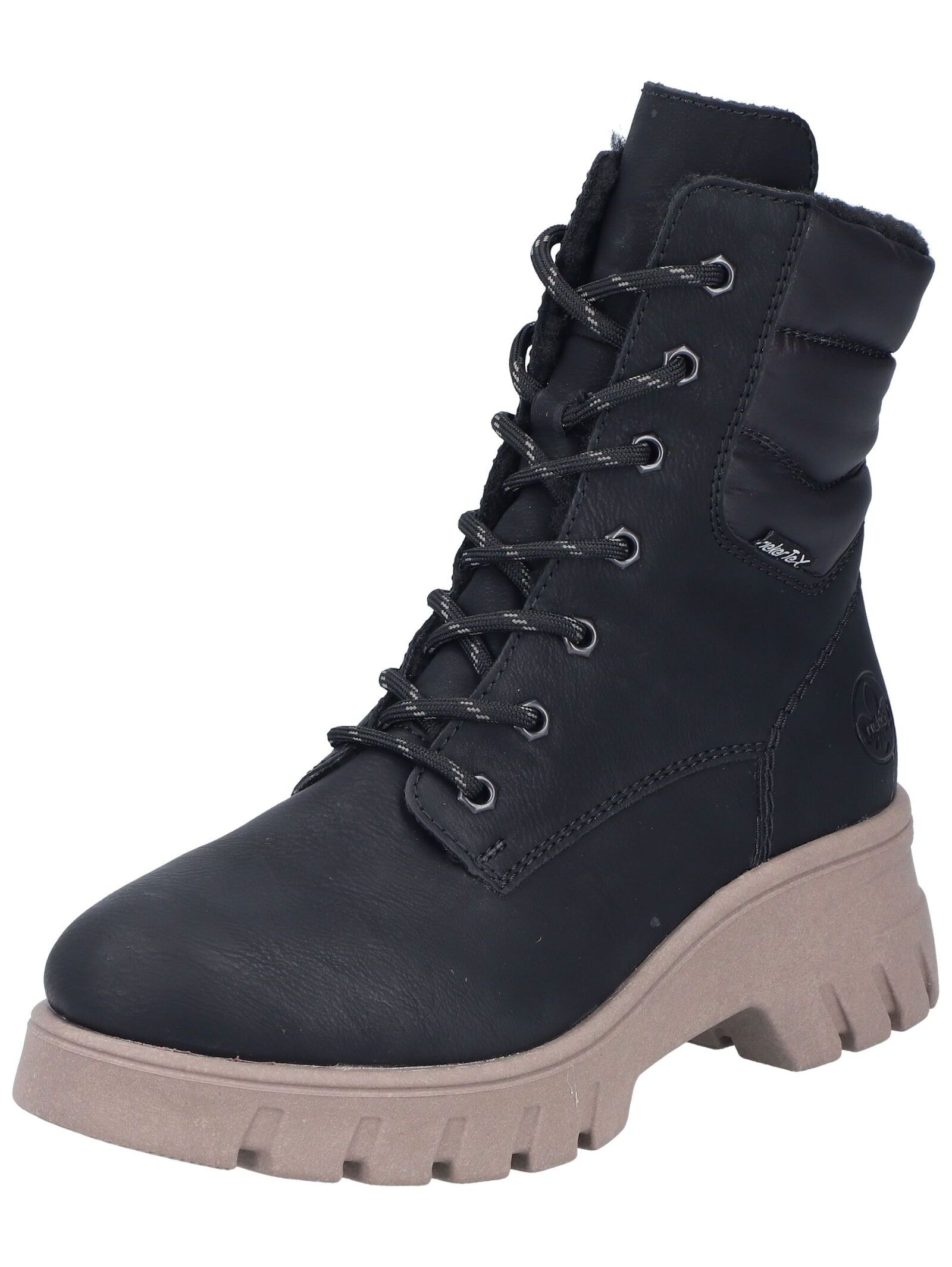 Rieker Schnürstiefel "Rieker Stiefel Lederimitat/Textil" günstig online kaufen
