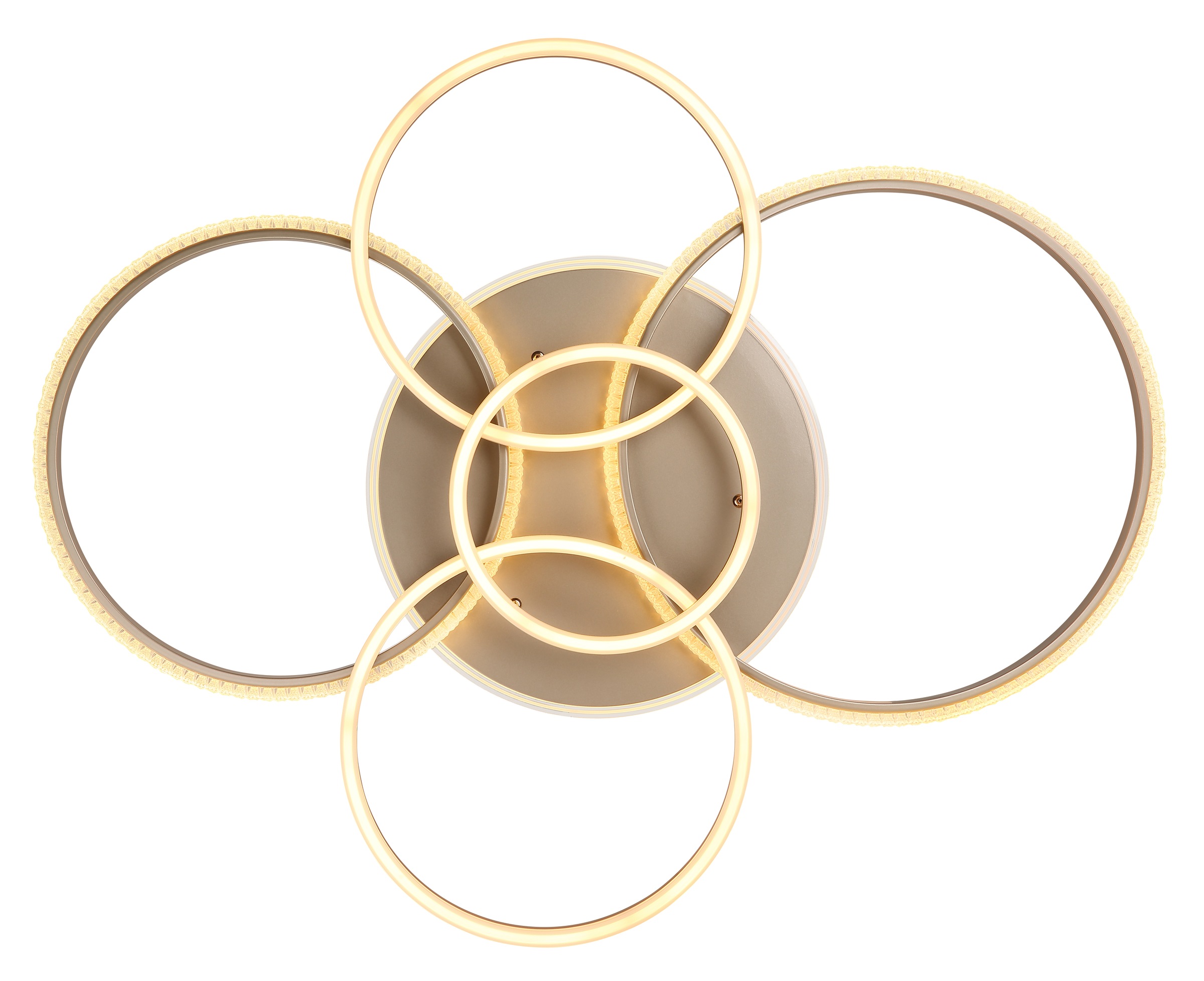 GLOBO LIGHTING Deckenleuchte »LORELEI« LED-Modul 1 Stk. Warmweiß Deckenlampe Wohnzimmer-Leuchte Schlafzimmer-Leuchte Flur Küche