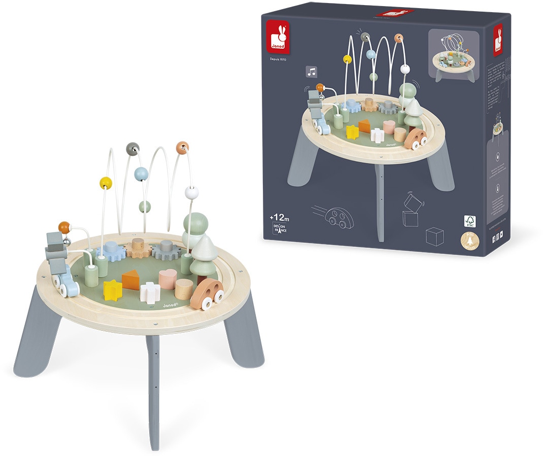 Janod Spieltisch »Sweet Cocoon«, mit 5 Funktionen