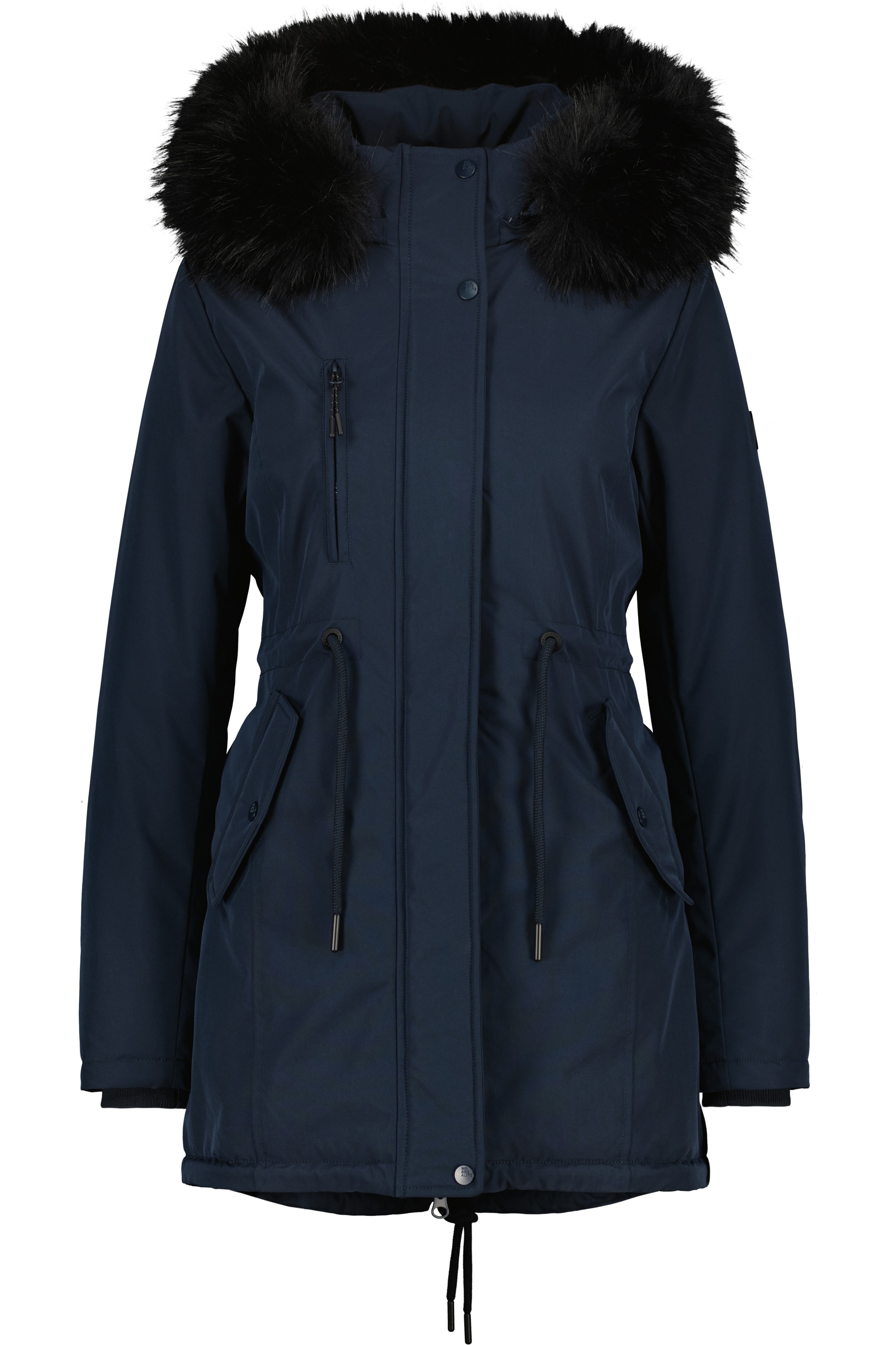 Alife & Kickin "Damen KierseyAK A Winterjacke, gefütterte Jacke" Kurzer Mantel mit weichem Teddy-Innenfutter und abnehmbarer Kapuze