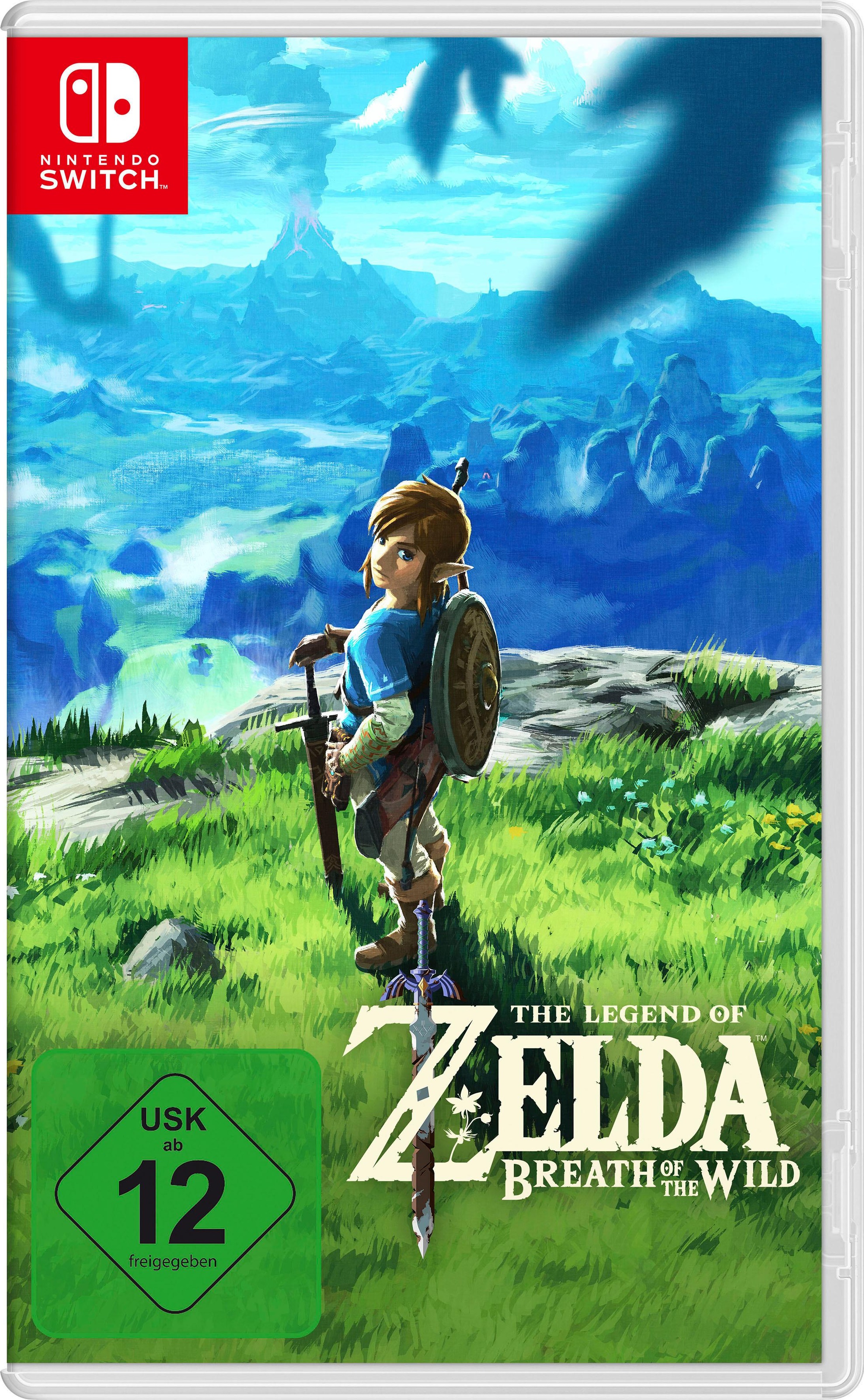 NINTENDO SWITCH Spielesoftware "The Legend of Zelda: Breath of the Wild", Nintendo Switch, transparent, Spielesoftware
