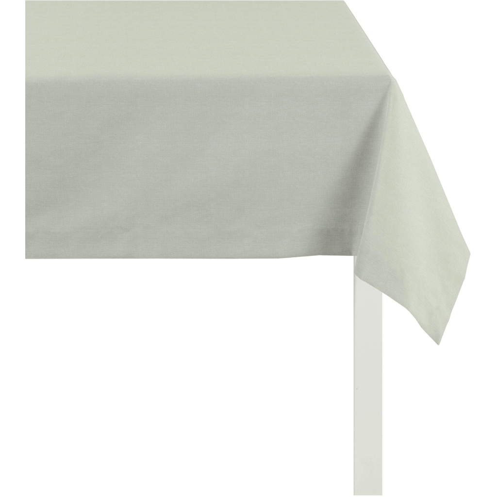 APELT Tischdecke »3947 OUTDOOR, Rips Uni«, (1 St.)