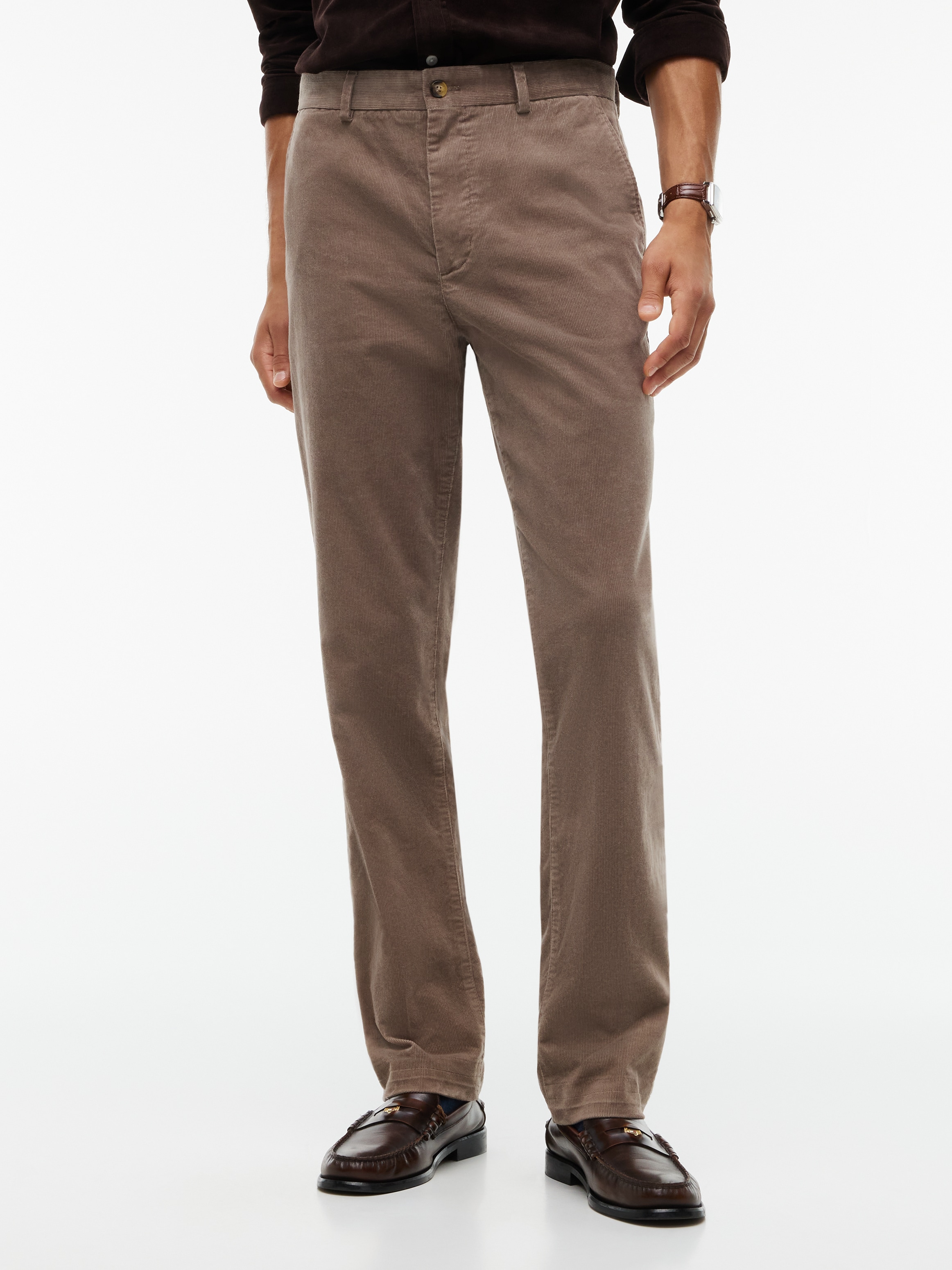 Tommy Hilfiger Chinohose »DENTON FINE CORDUROY«  Slim Straight Leg Fit