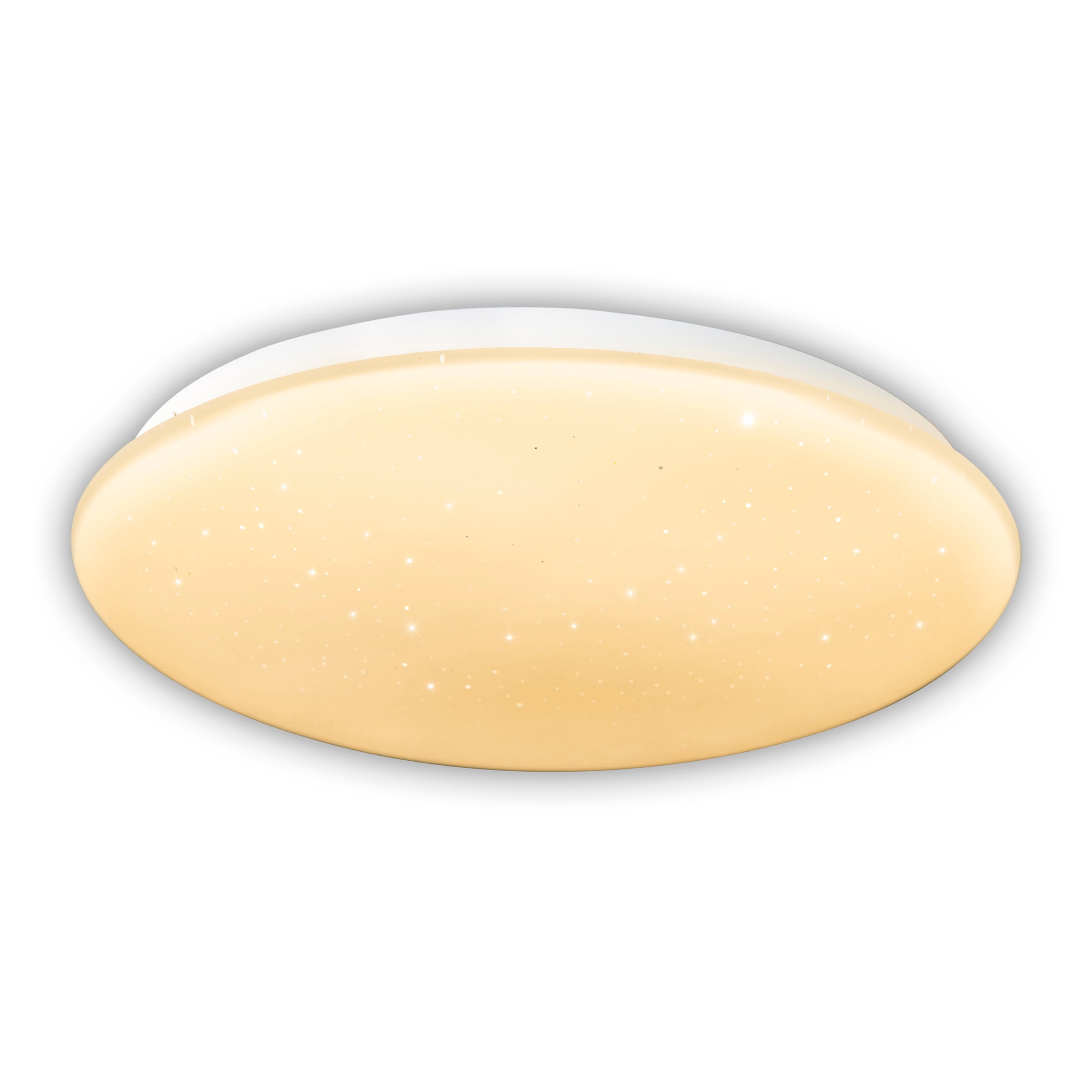 näve LED Deckenleuchte »Tempe« LED-Modul 1 Stk. Neutralweiß Kristalleffekt, Bewegungsmelder, inkl. Driver, neutralweiß, D: 28cm