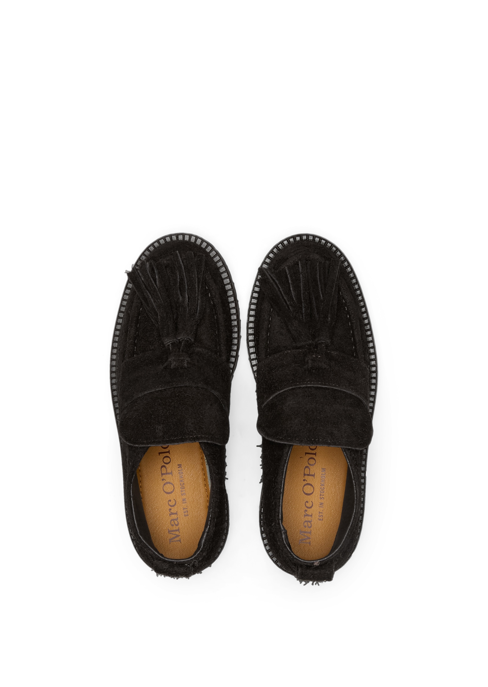 Marc O'Polo Loafer »aus geöltem Veloursleder«