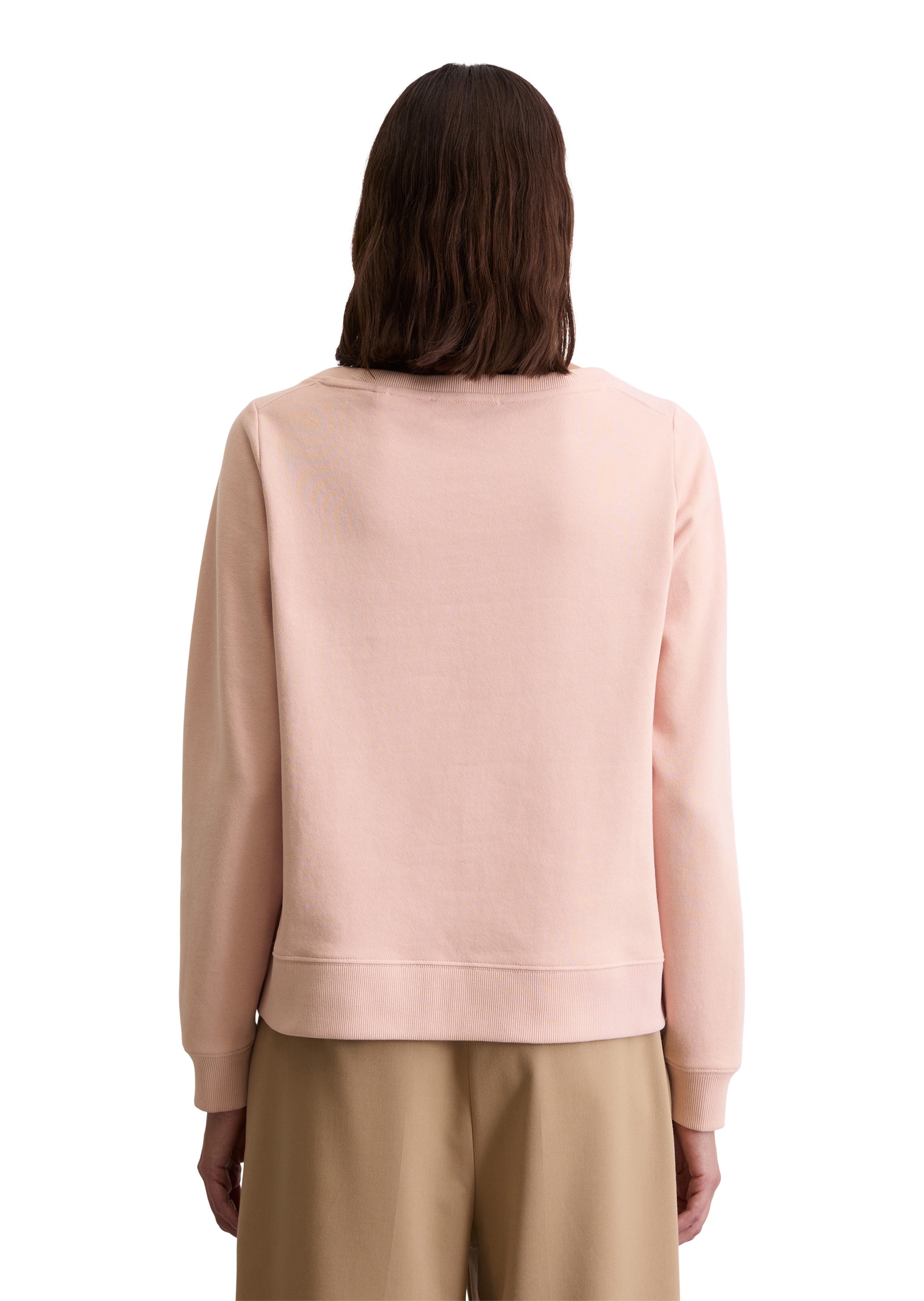 Marc O'Polo Sweatshirt »mit gepeachter Oberfläche«