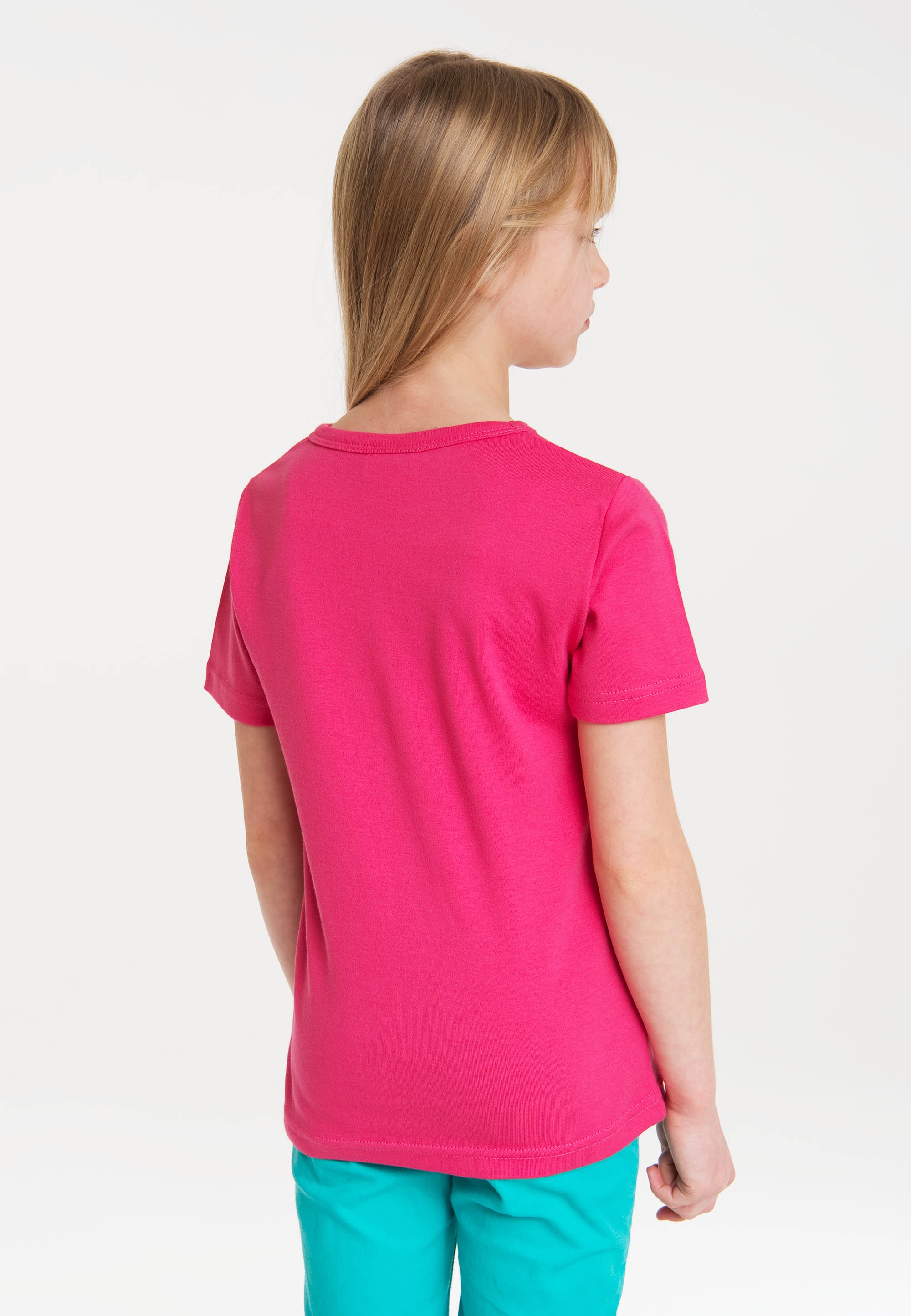 LOGOSHIRT T-Shirt »Batgirl«, mit coolem Frontprint