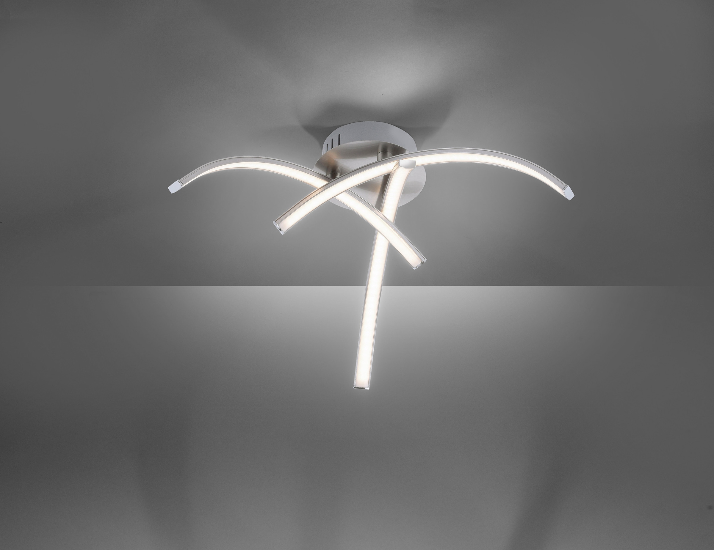 flammig-flammig, | LED BAUR LED Direkt kaufen Deckenleuchte 3 Leuchten »VALERIE«, Deckenlampe