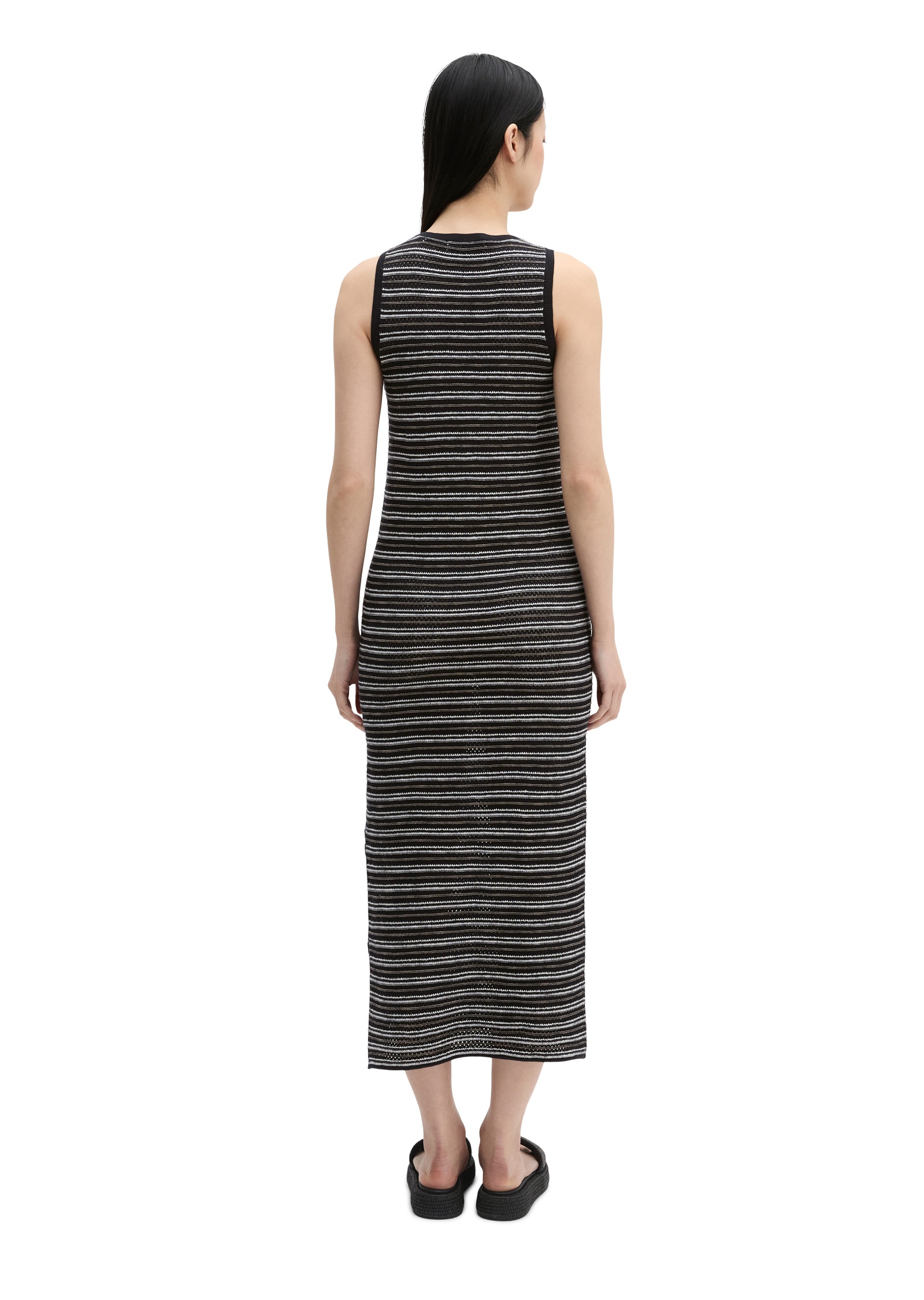 Marc O'Polo Strickkleid »aus Baumwolle-Leinen-Mix«