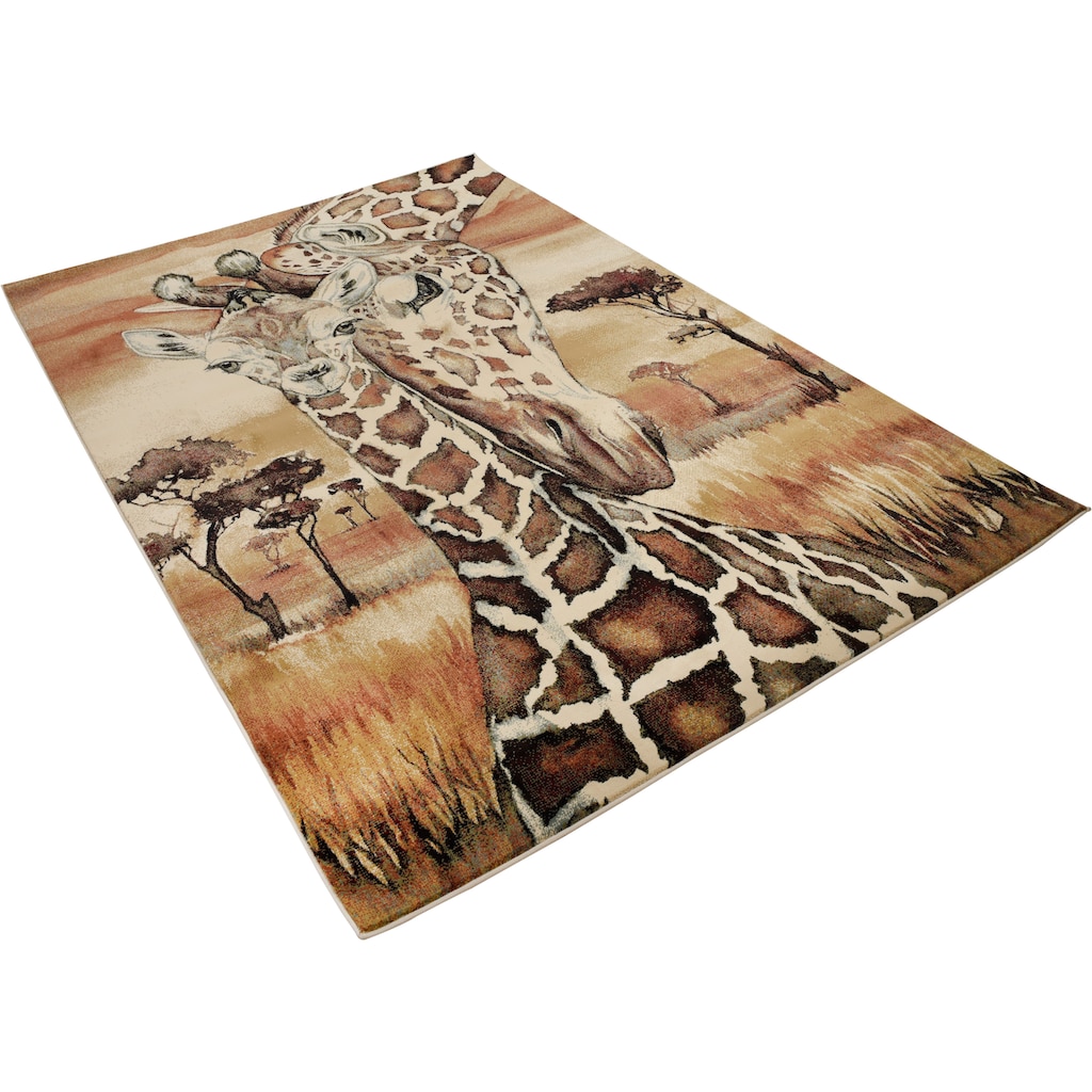Gino Falcone Teppich »Museum Giraffe«, rechteckig